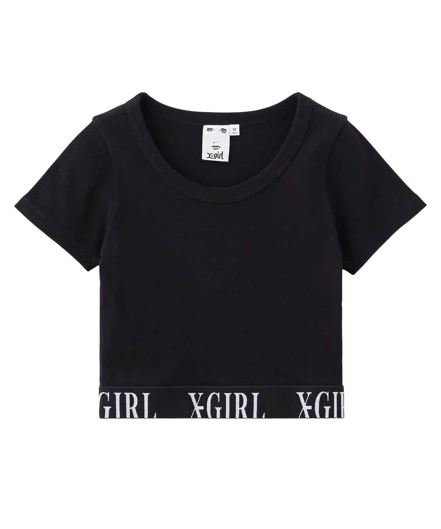 LOGO JACQUARD HEM S/S TEE