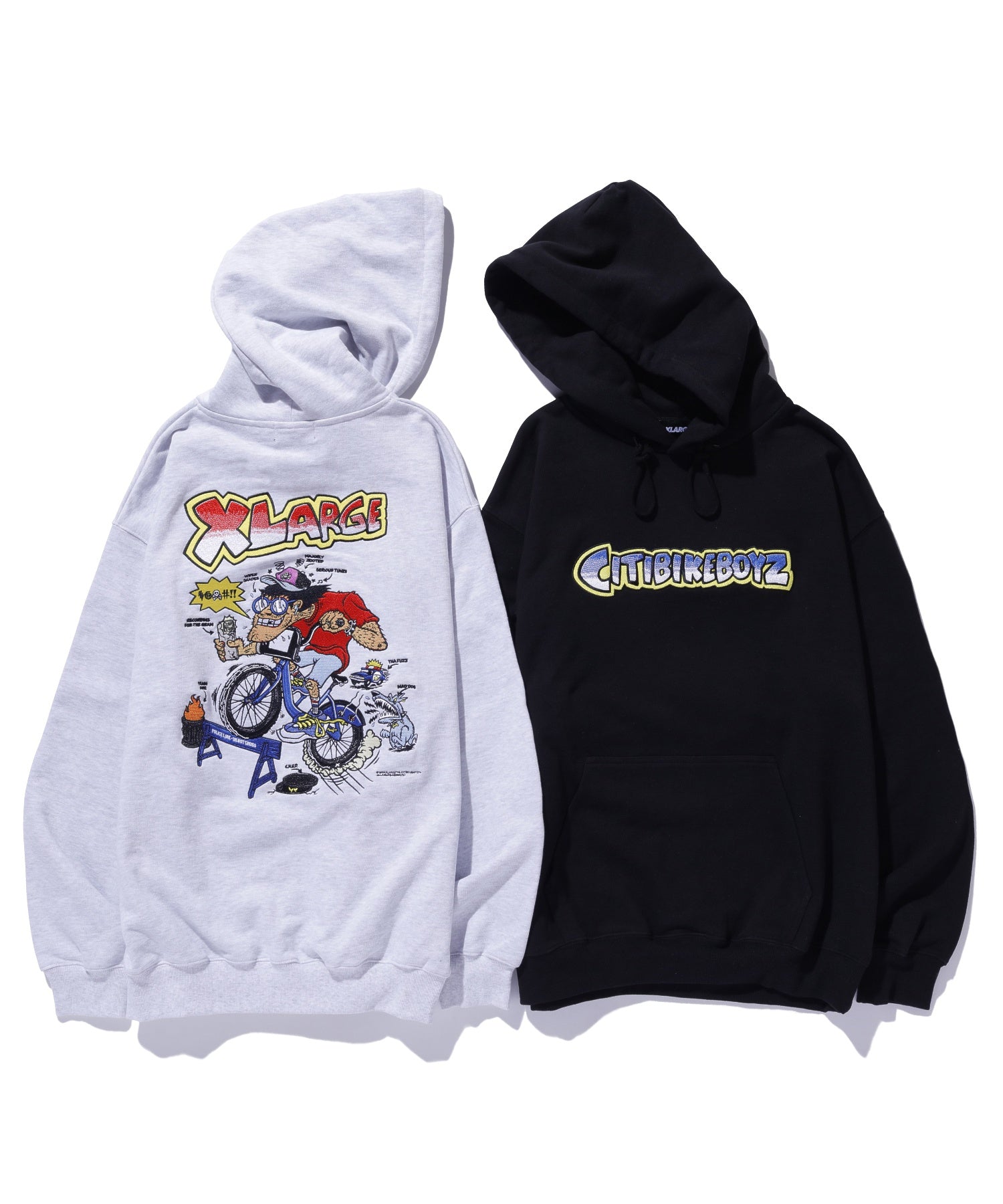 XLARGE×Citibikeboyz HOODED SWEATSHIRT