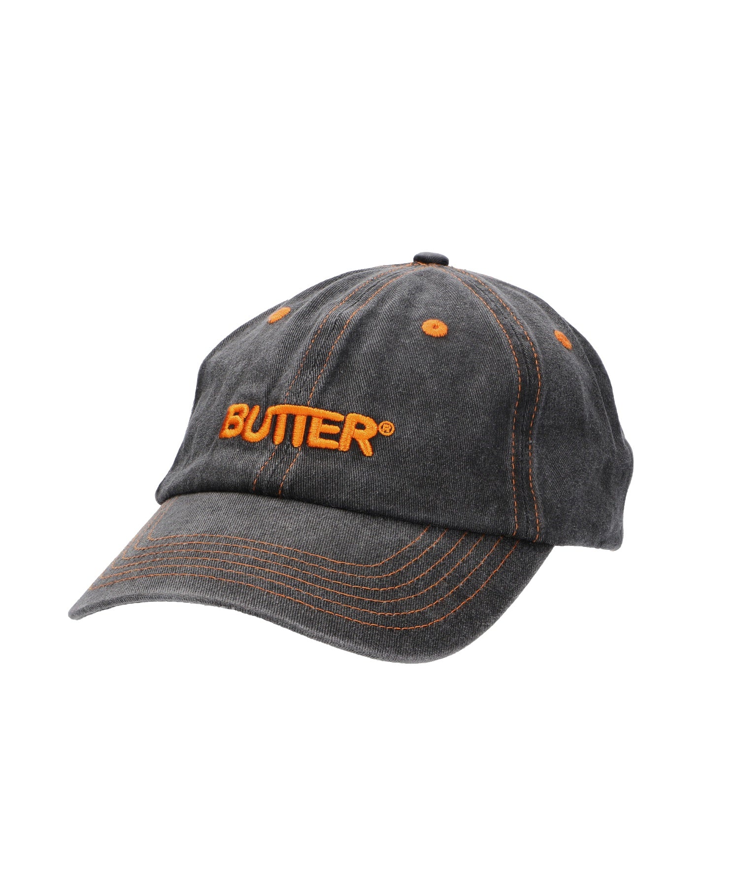 BUTTER/バター/Rounded Logo 6 Panel Cap