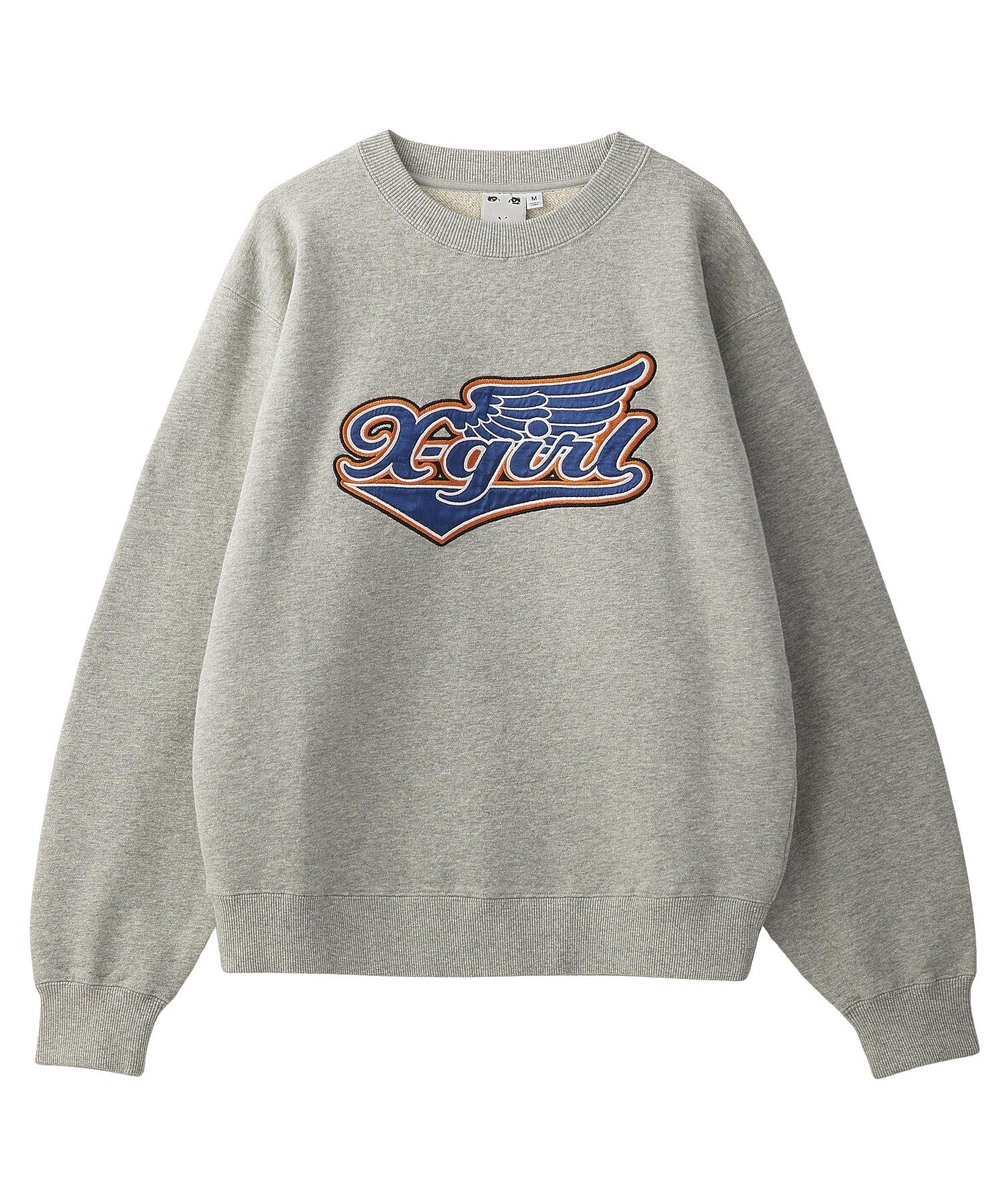 WING LOGO PATCH CREWNECK SWEAT TOP
