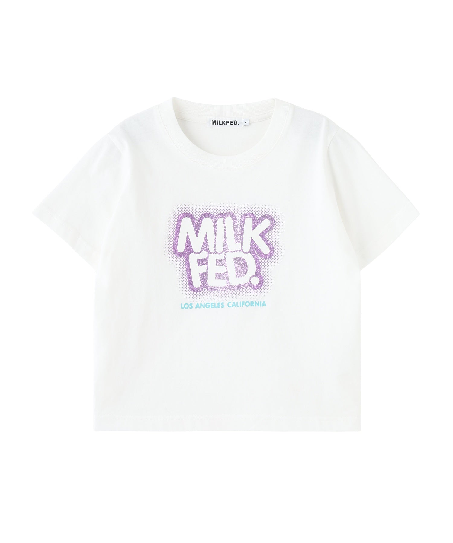 GLITTER HALFTONE LOGO COMPACT S/S TEE