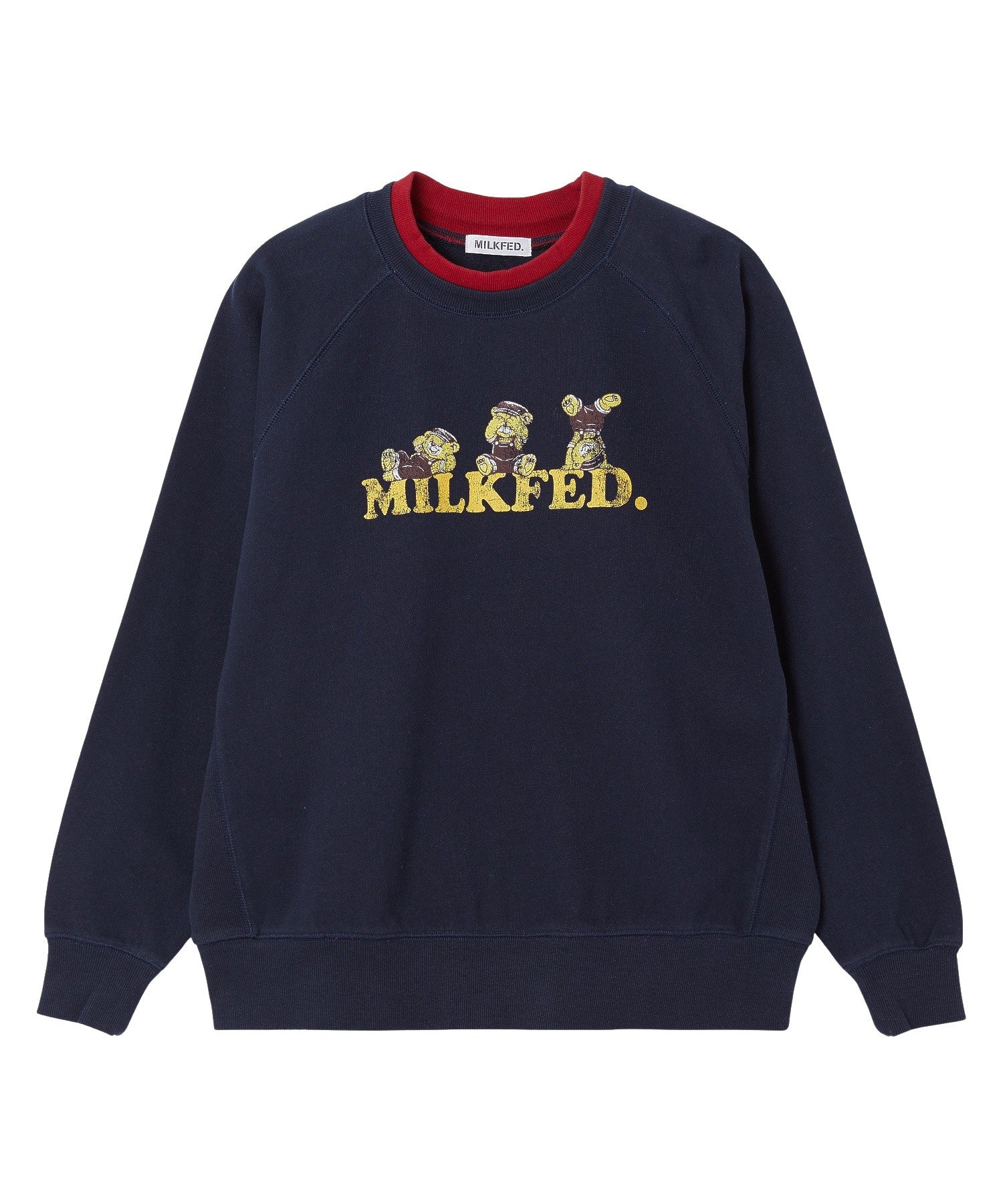 M.FEDDY DOUBLE COLLAR SWEAT TOP