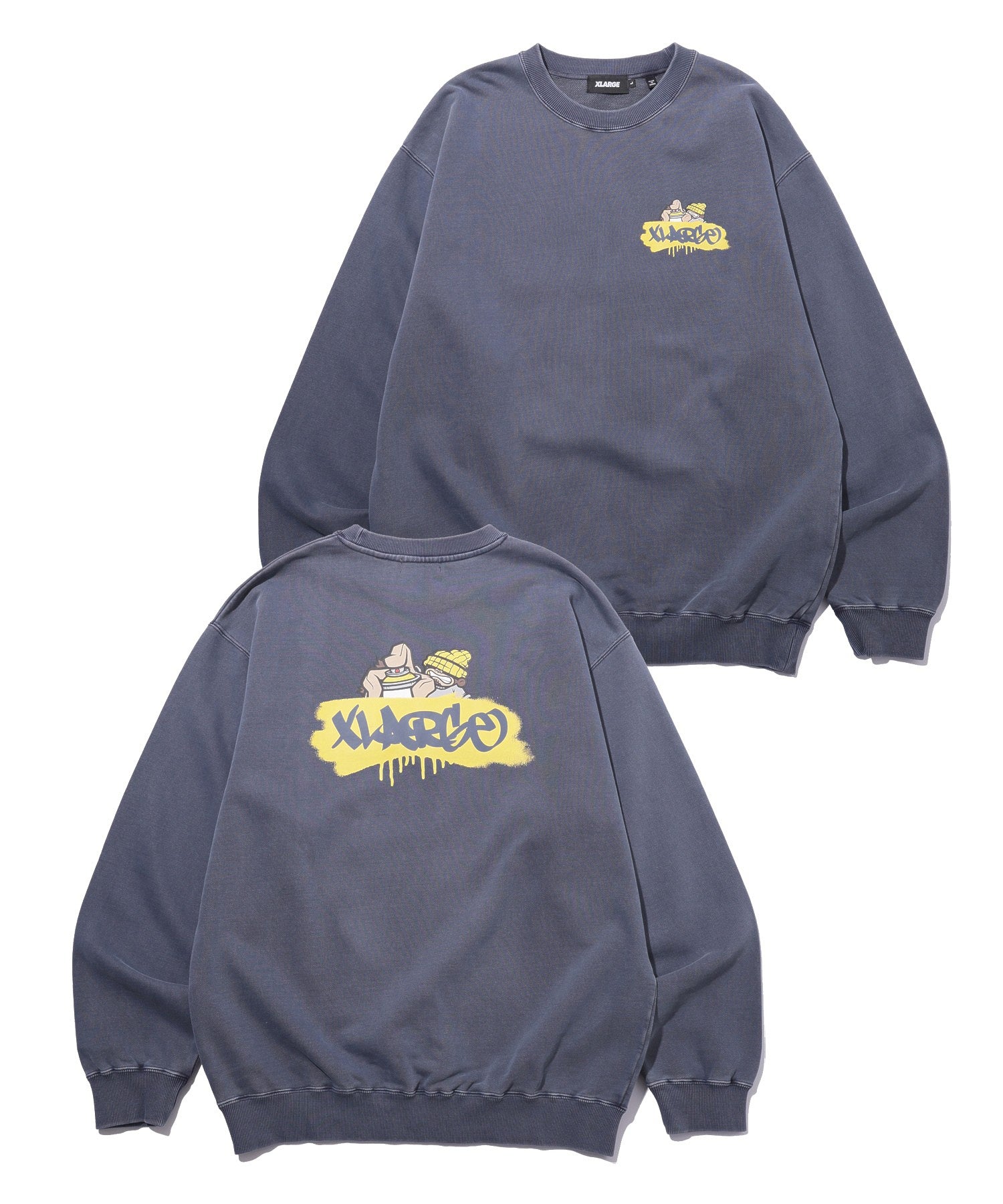 PIGMENT BOMB CREWNECK SWEATSHIRT