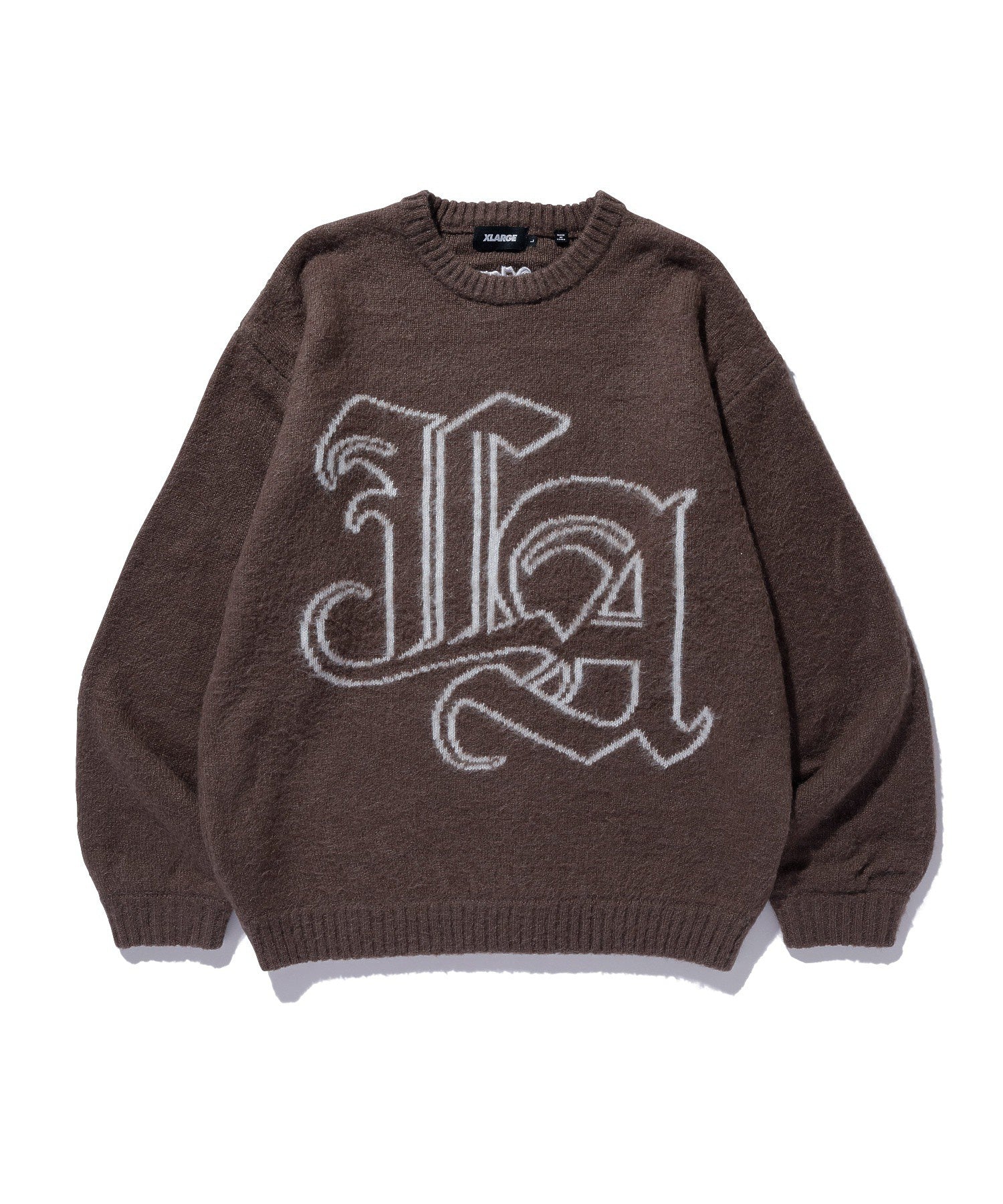 OLD ENGLISH MOHAIR KNIT SWEATER