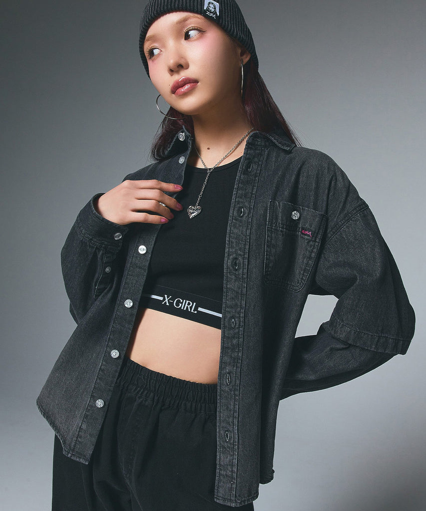 tシャツ カコウリブプルオーバー レディース リンガーロゴプルオーバー① / AMERICAN HOLIC | ファッション