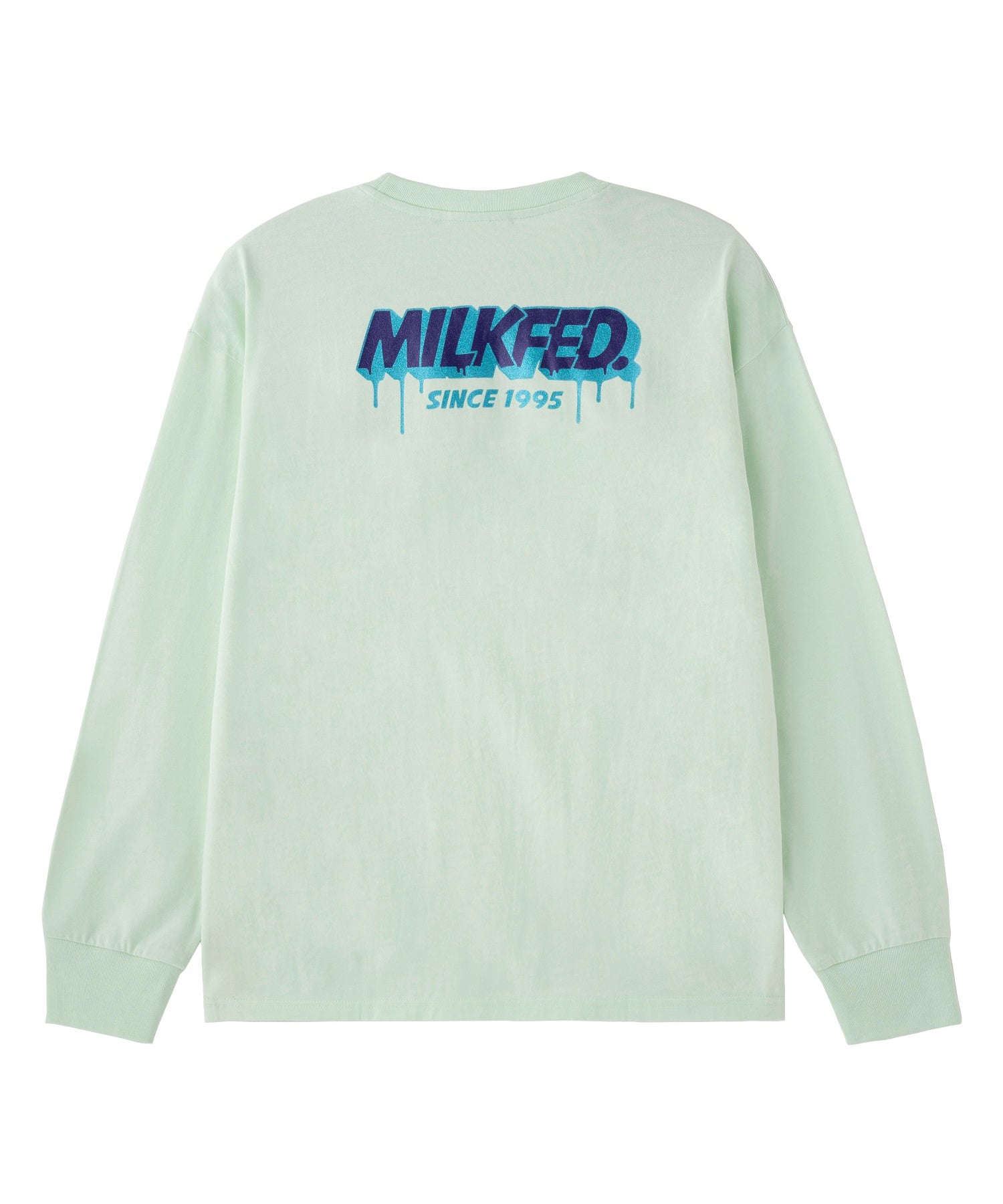 GLITTER MELT LOGO WIDE L/S TEE