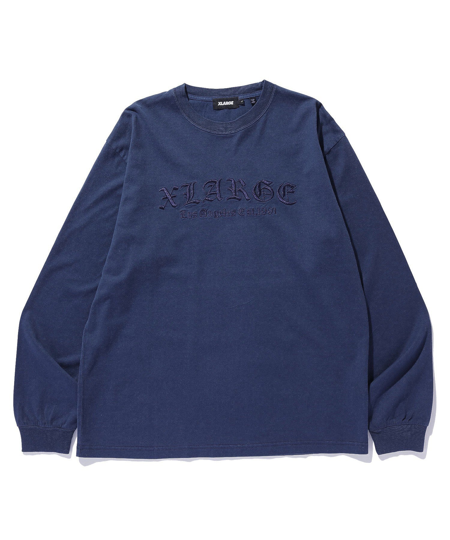 PIGMENT DYED OLD ENGLISH L/S TEE