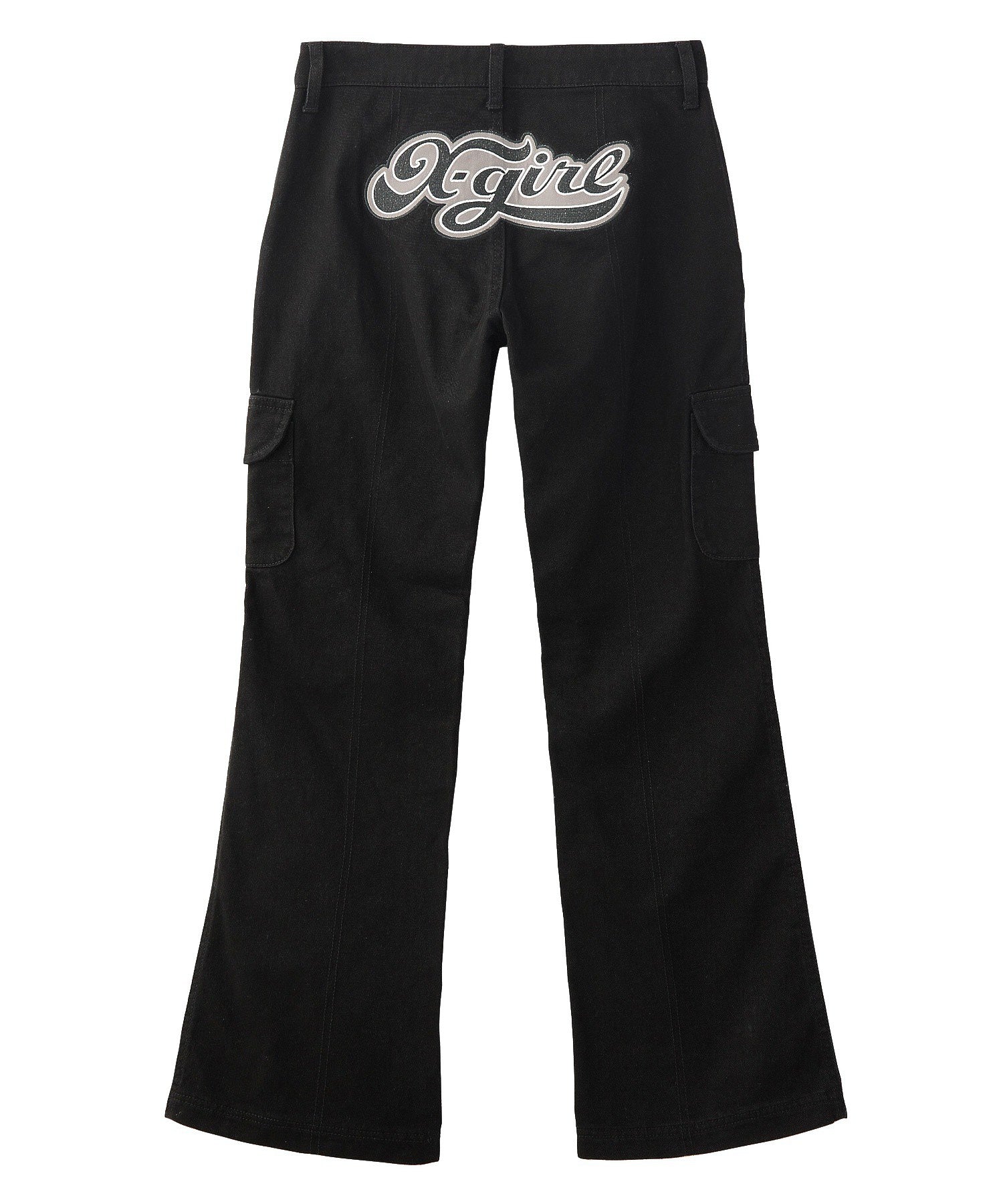 LOW RISE HIP LOGO PANTS