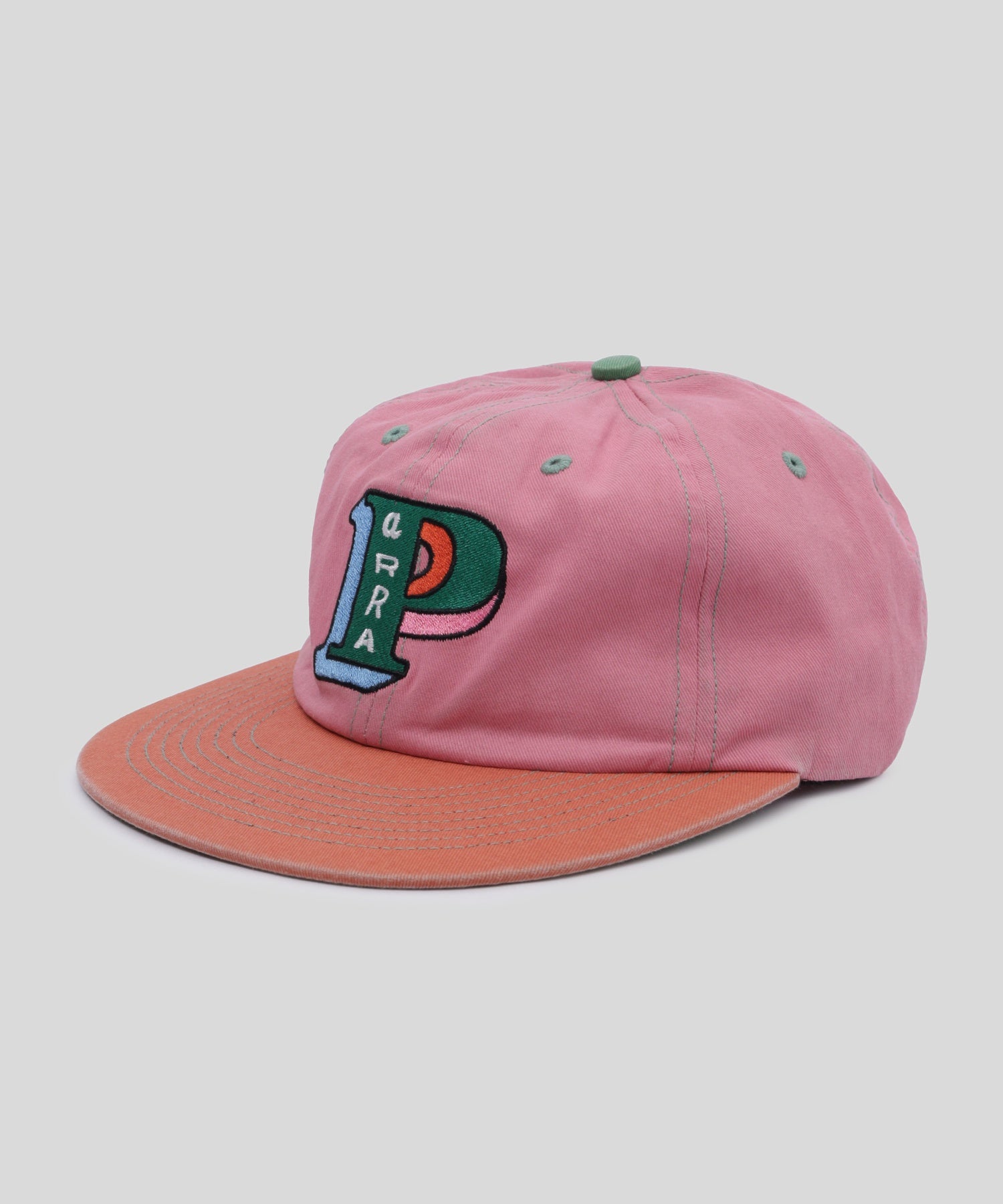 by Parra/パラ/Slanted P 6 panel hat 55570