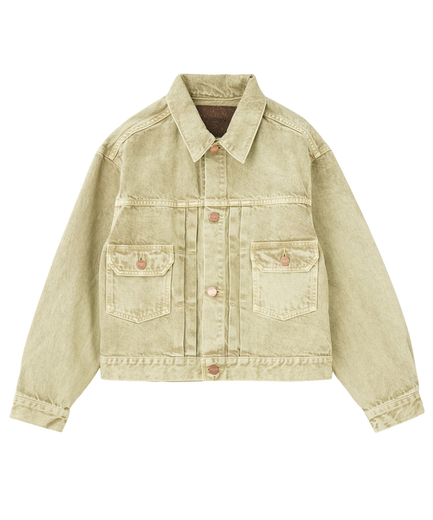 AUTHEN/JUMBLE DYE TRUCKER JACKET