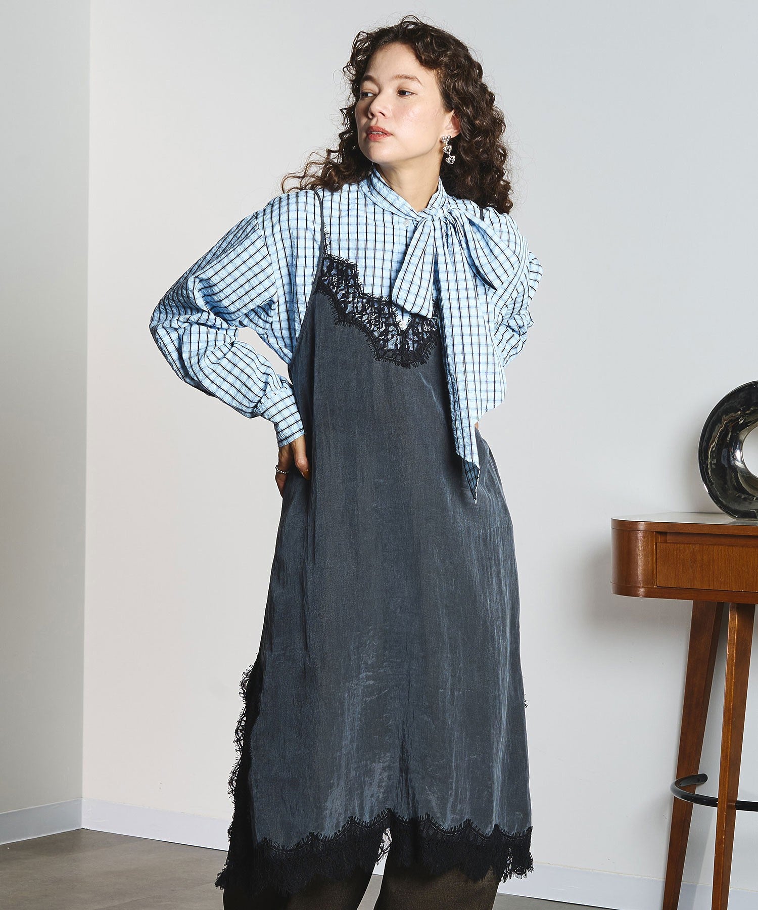 LACE CAMI DRESS