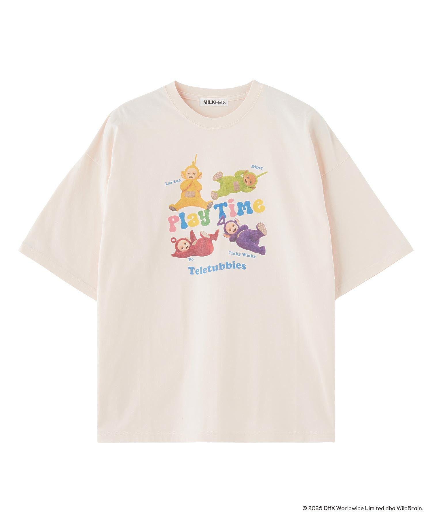 MILKFED. / TELETUBBIES PLAYTIME WIDE S/S TEE