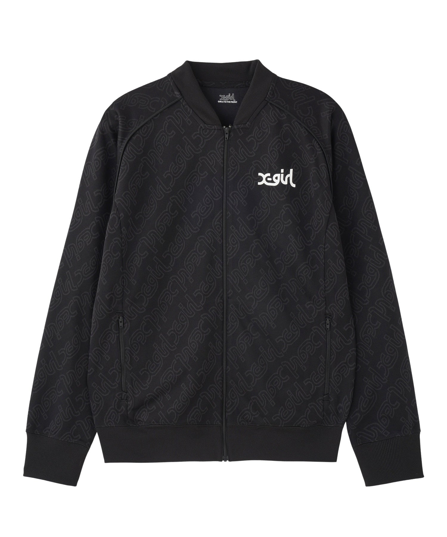 JACQUARD TRACK JACKET