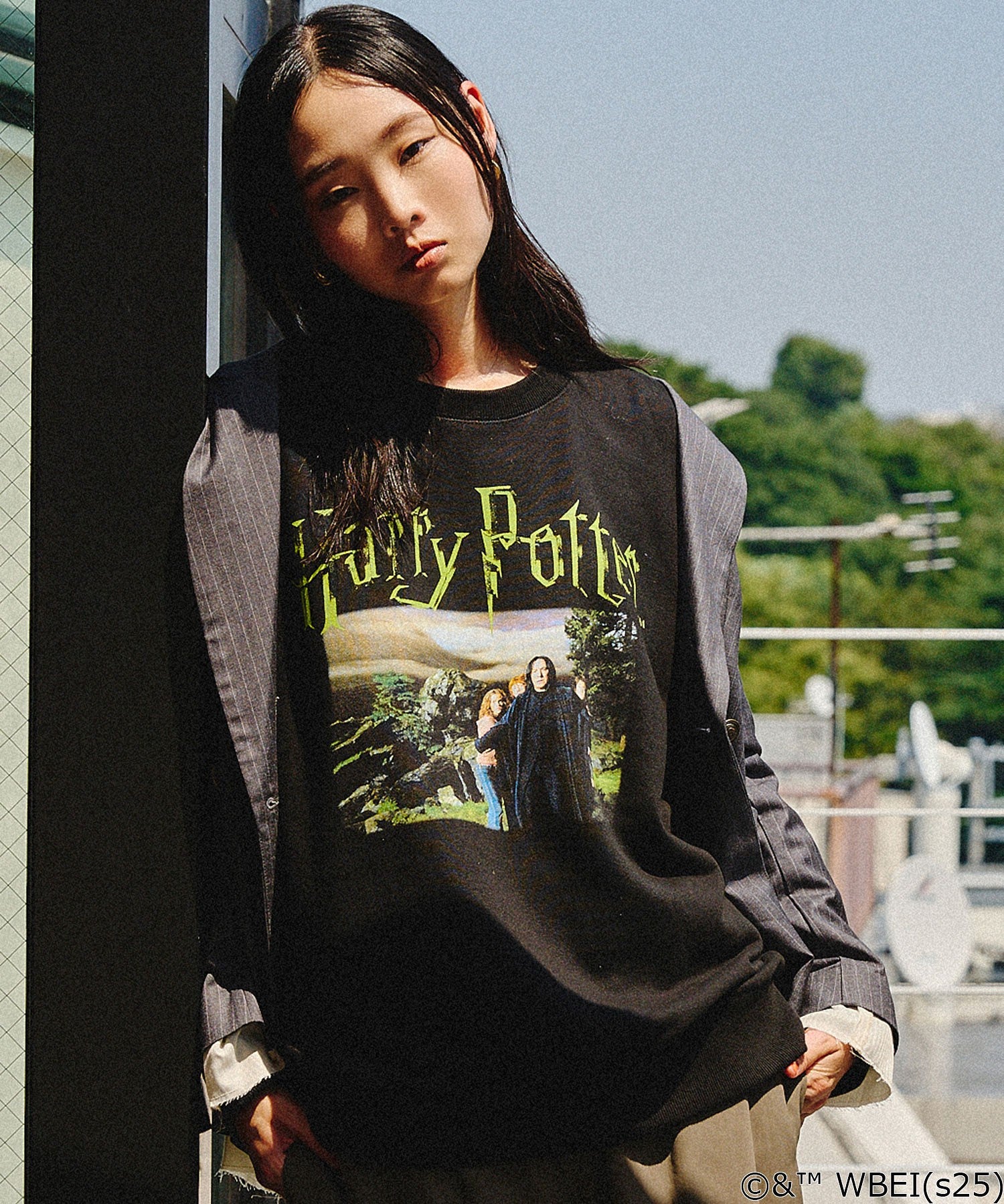 【Lサイズのみ期間限定受注生産】COLSUN/HARRY POTTER SWEATSHIRT