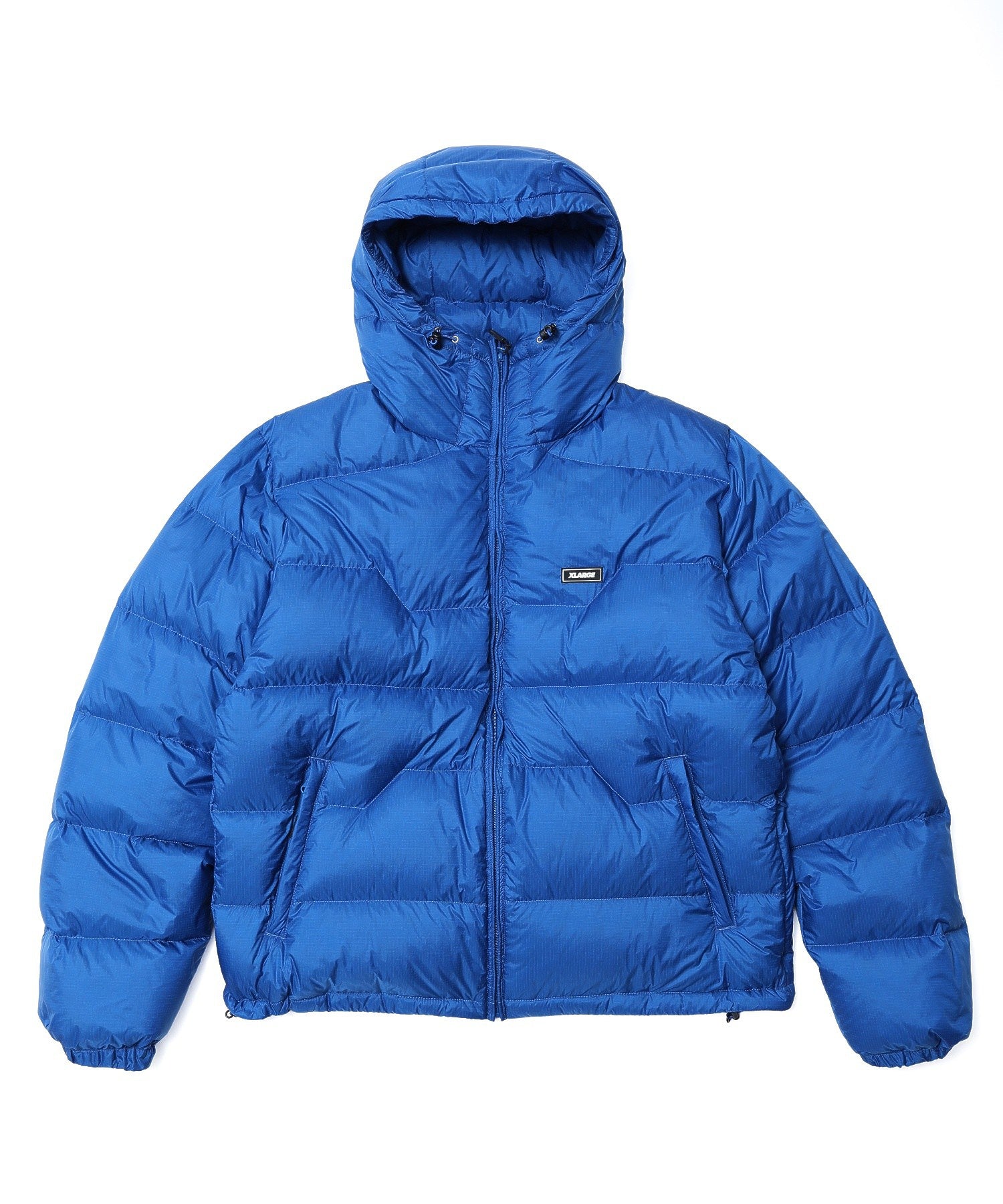 RIPSTOP HOODED DOWN JACKET