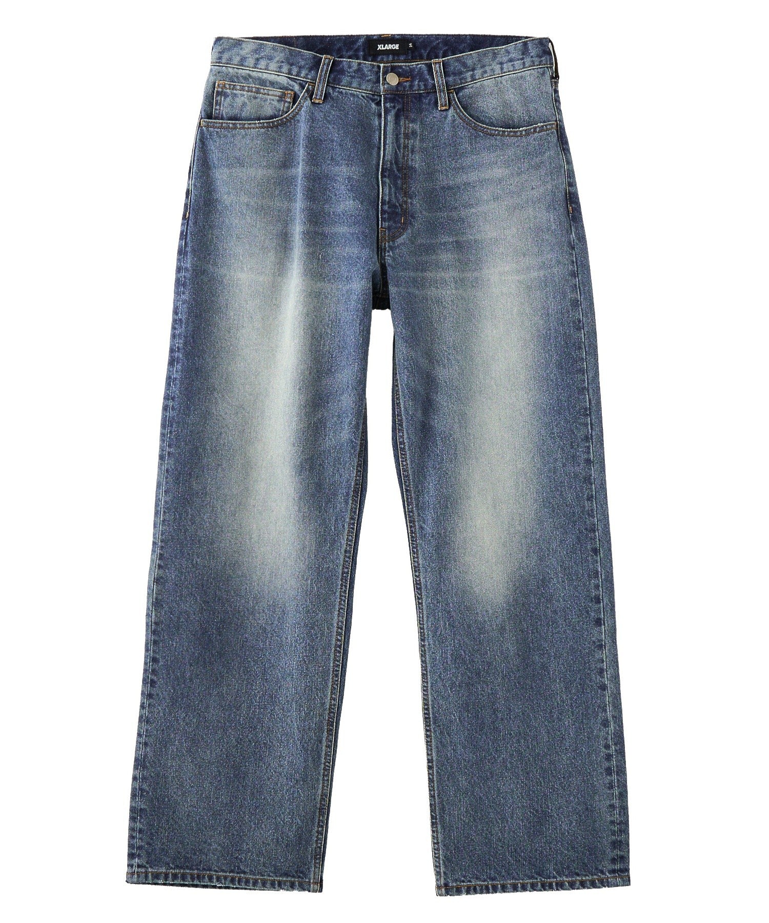 FADED DENIM PANTS