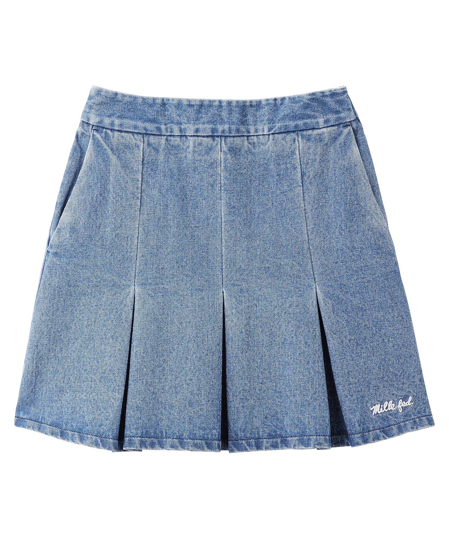 DENIM MINI SKIRT MILKFED.