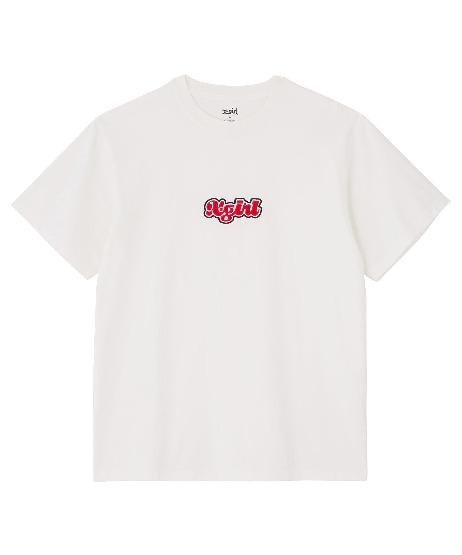 PUDGY LOGO PATCH S/S TEE X-girl