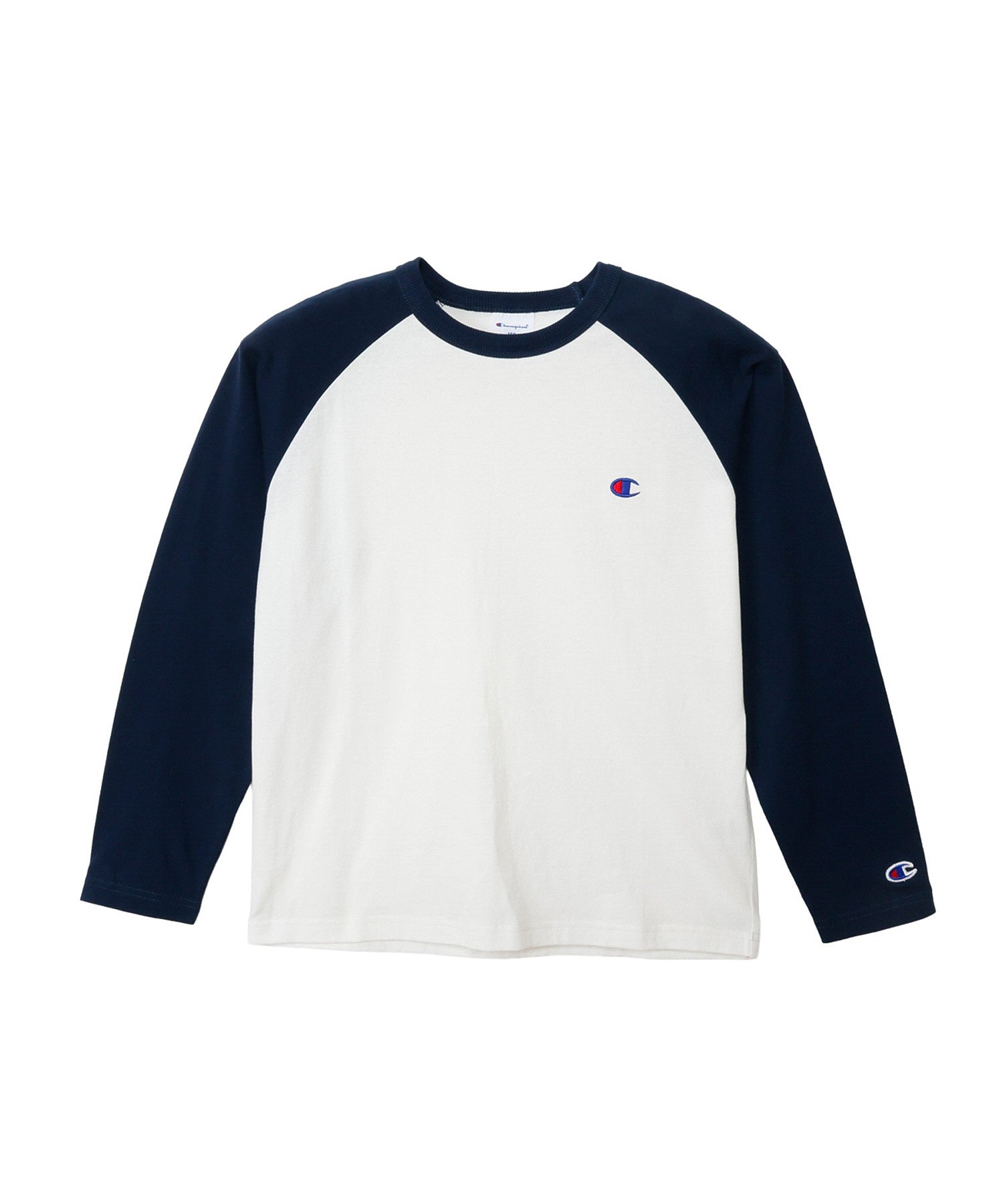 【Champion® KIDS】RAGLAN LONG SLEEVE T-SHIRT