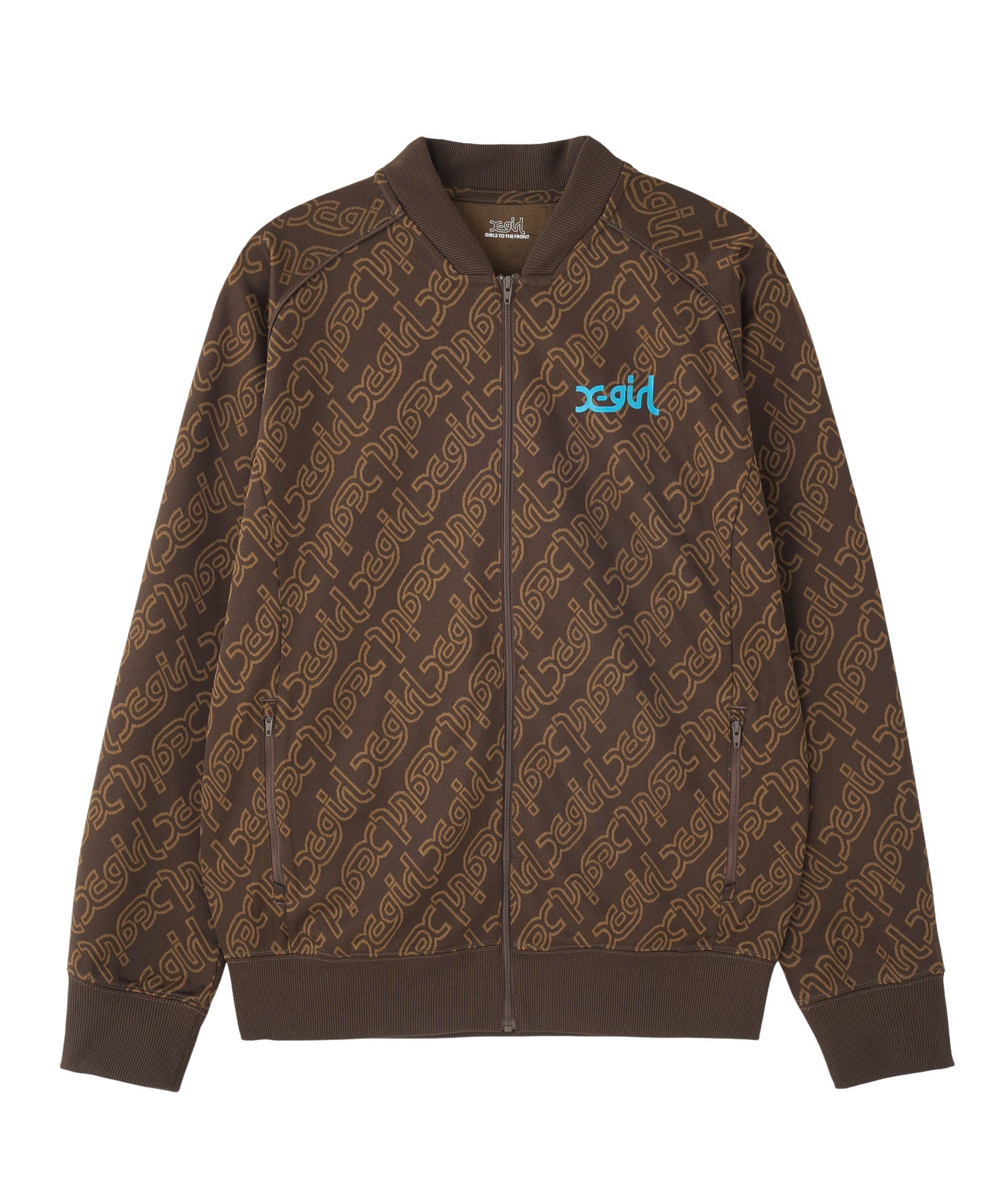 JACQUARD TRACK JACKET