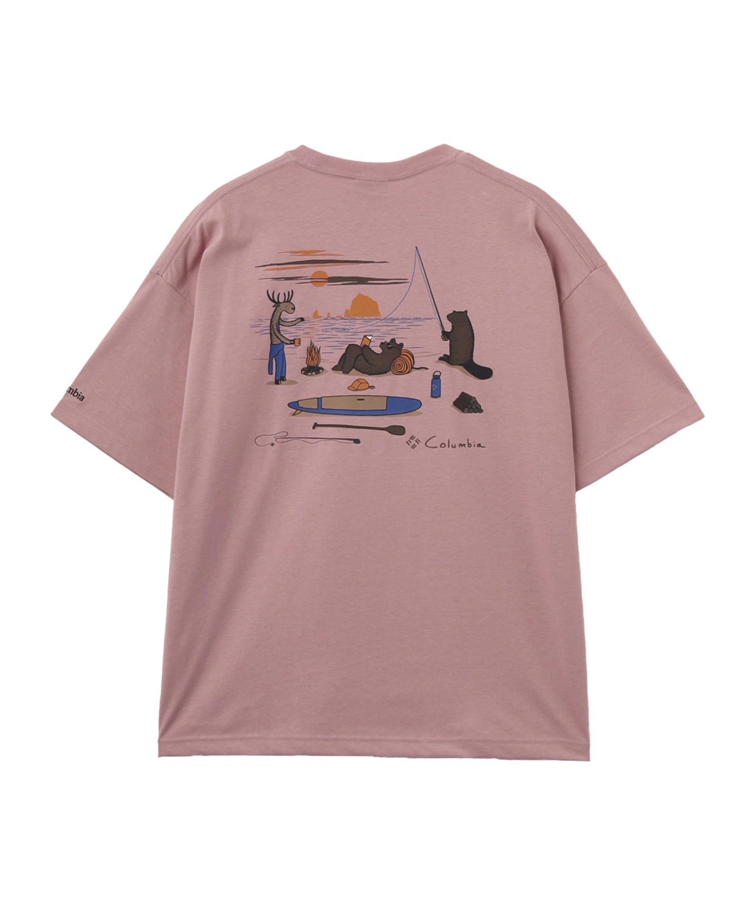 Columbia/コロンビア/BACK PRT Lake to Avenue Graphic SS Tee PM0537