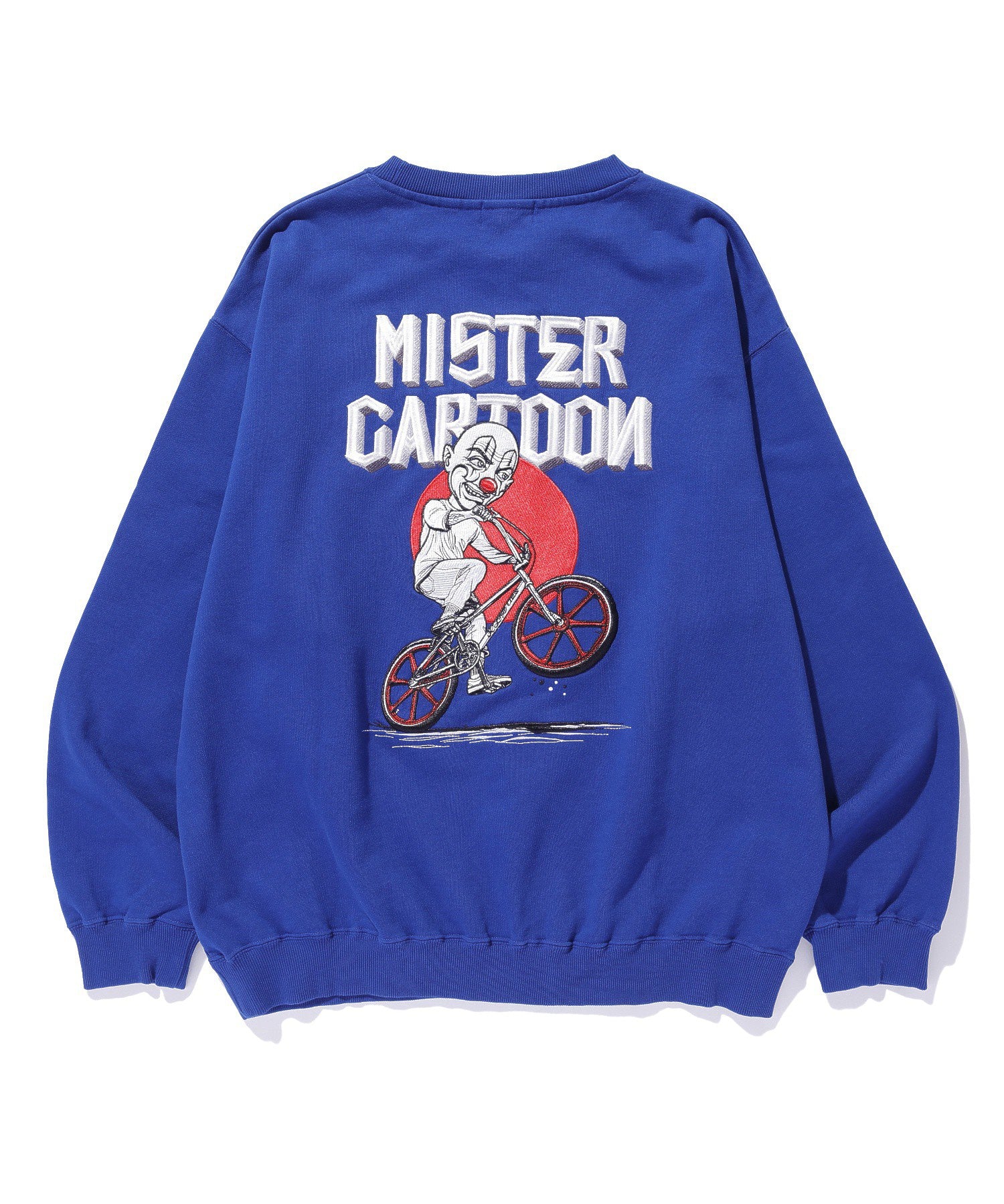 XLARGE×Mister Cartoon CREWNECK SWEAT SHIRT