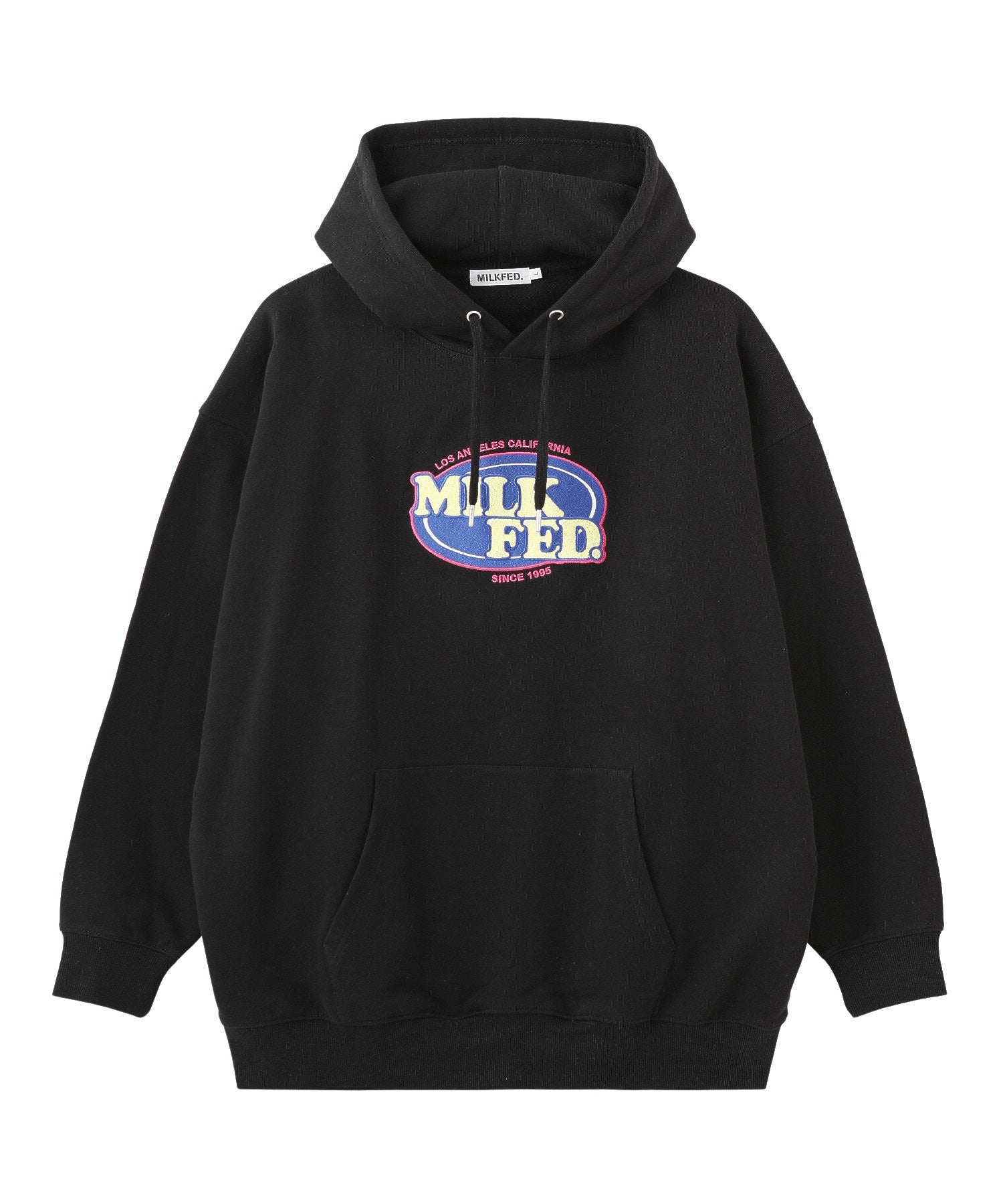 OVAL LOGO WIDE HOODIE SWEAT