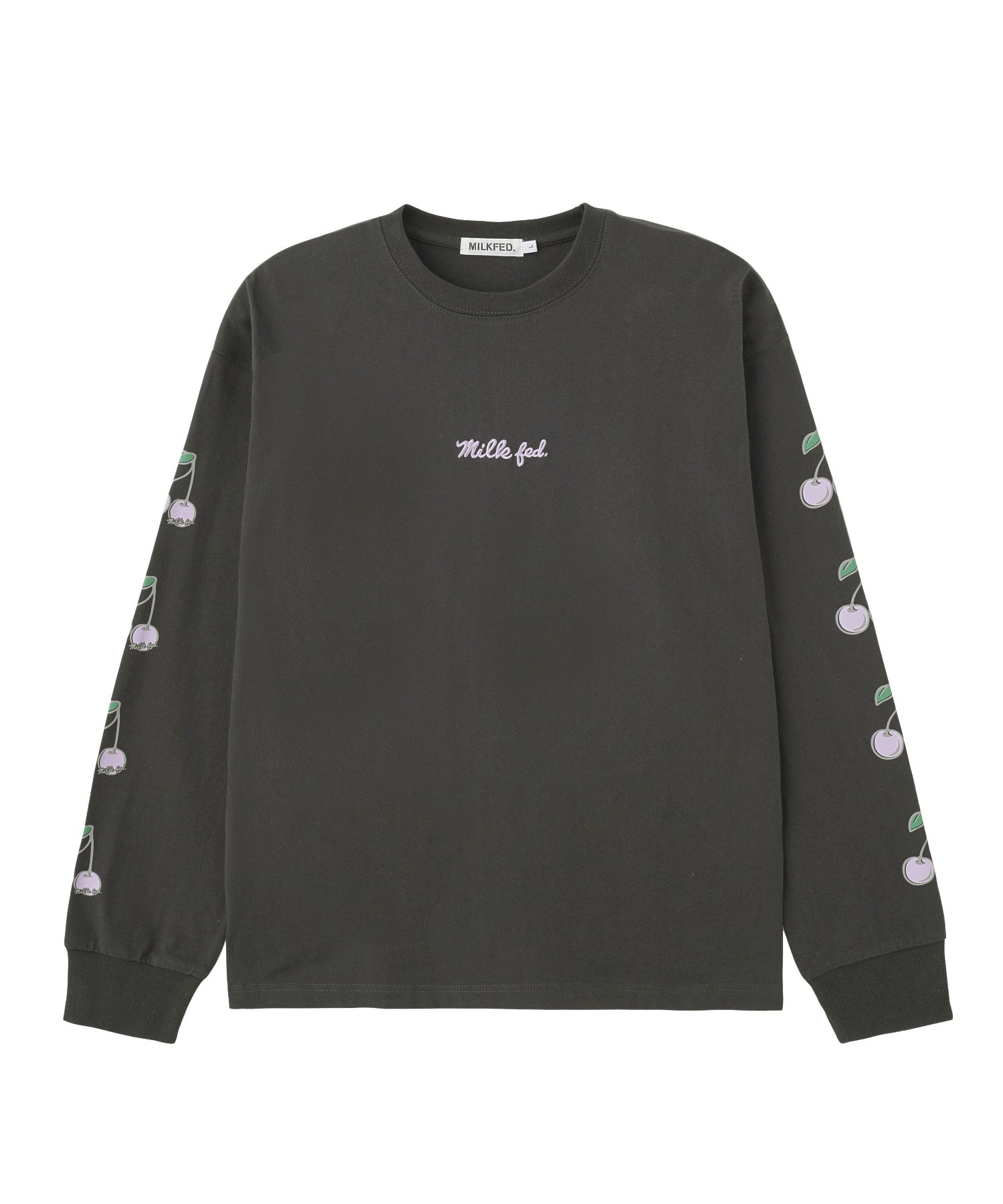 SIDE CHERRIES WIDE L/S TEE