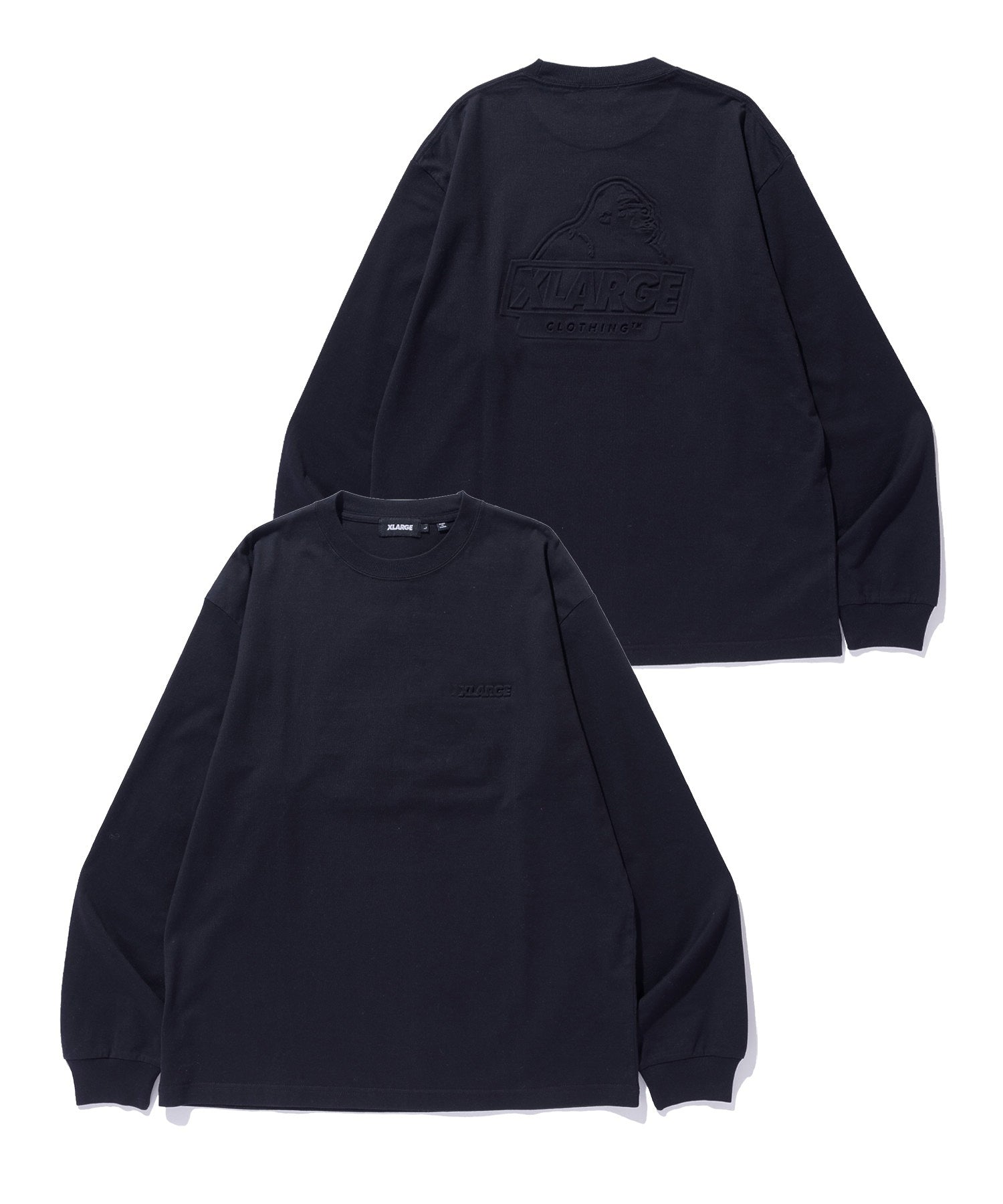EMBOSSED SLANTED OG L/S TEE