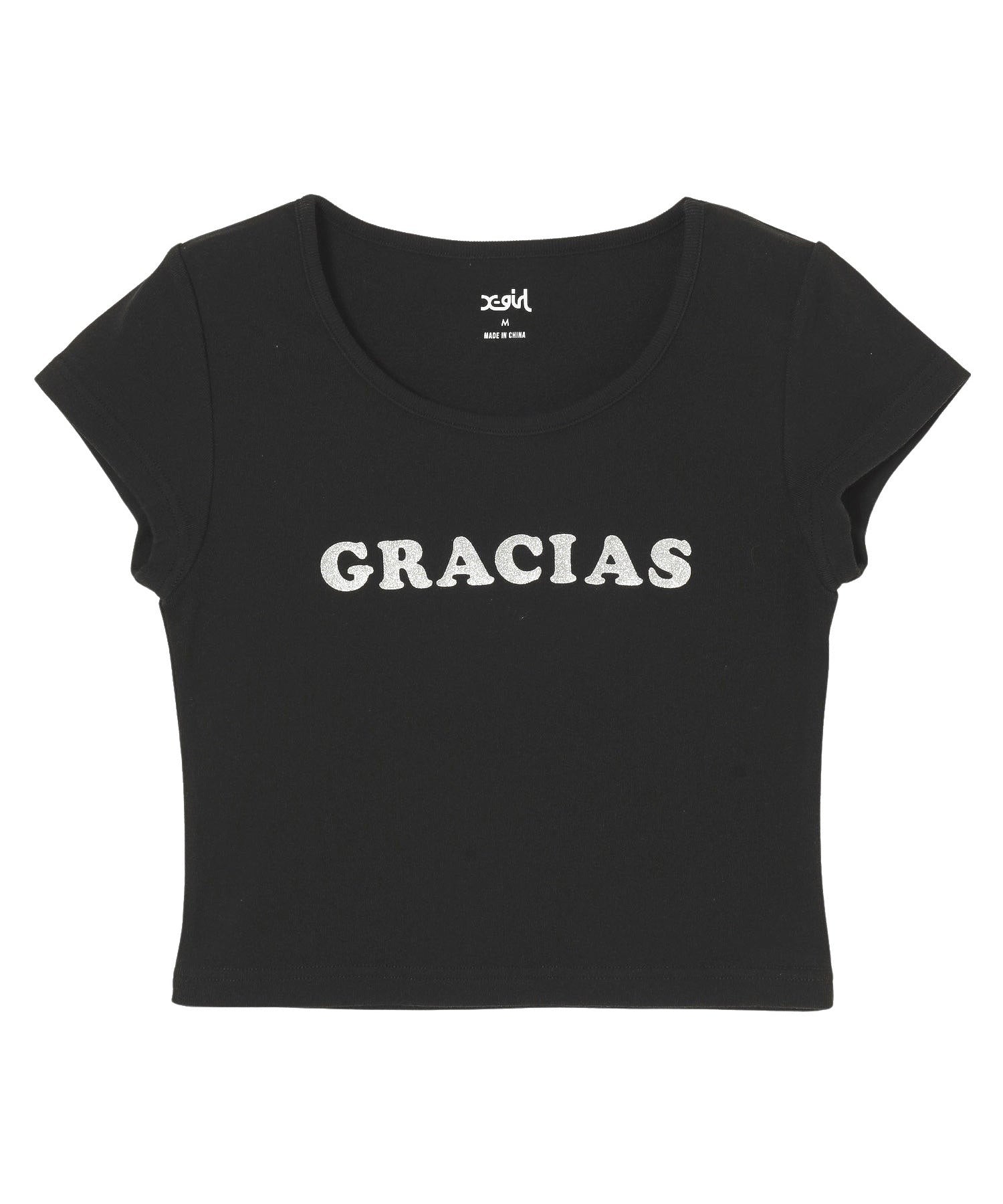 GRACIAS S/S BABY TEE X-girl