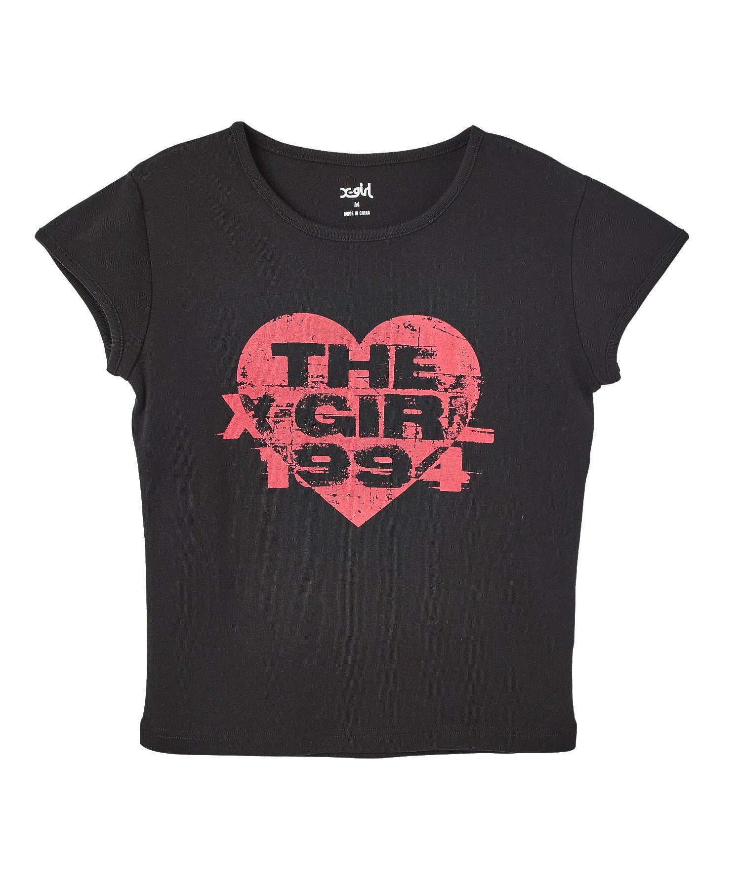 GRUNGE HEART S/S BABY TEE