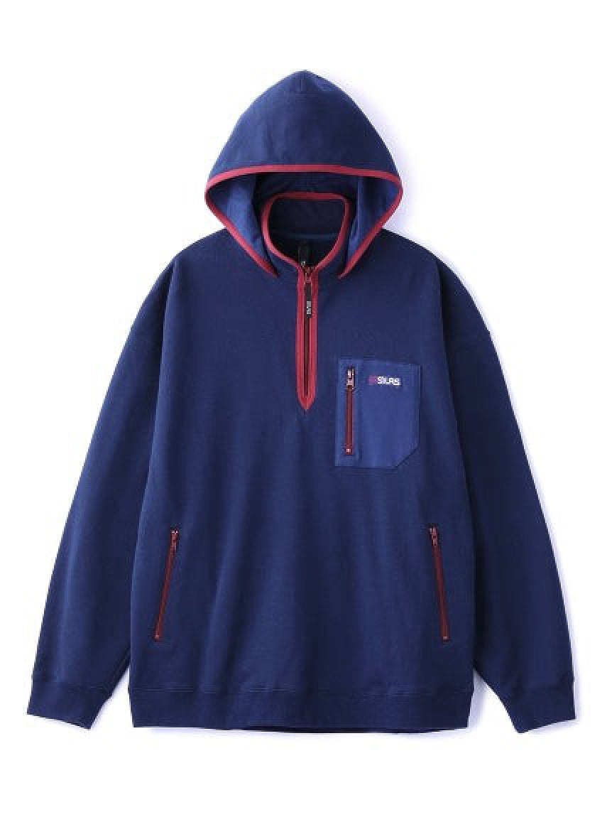 HALF ZIP HOODIE SILAS