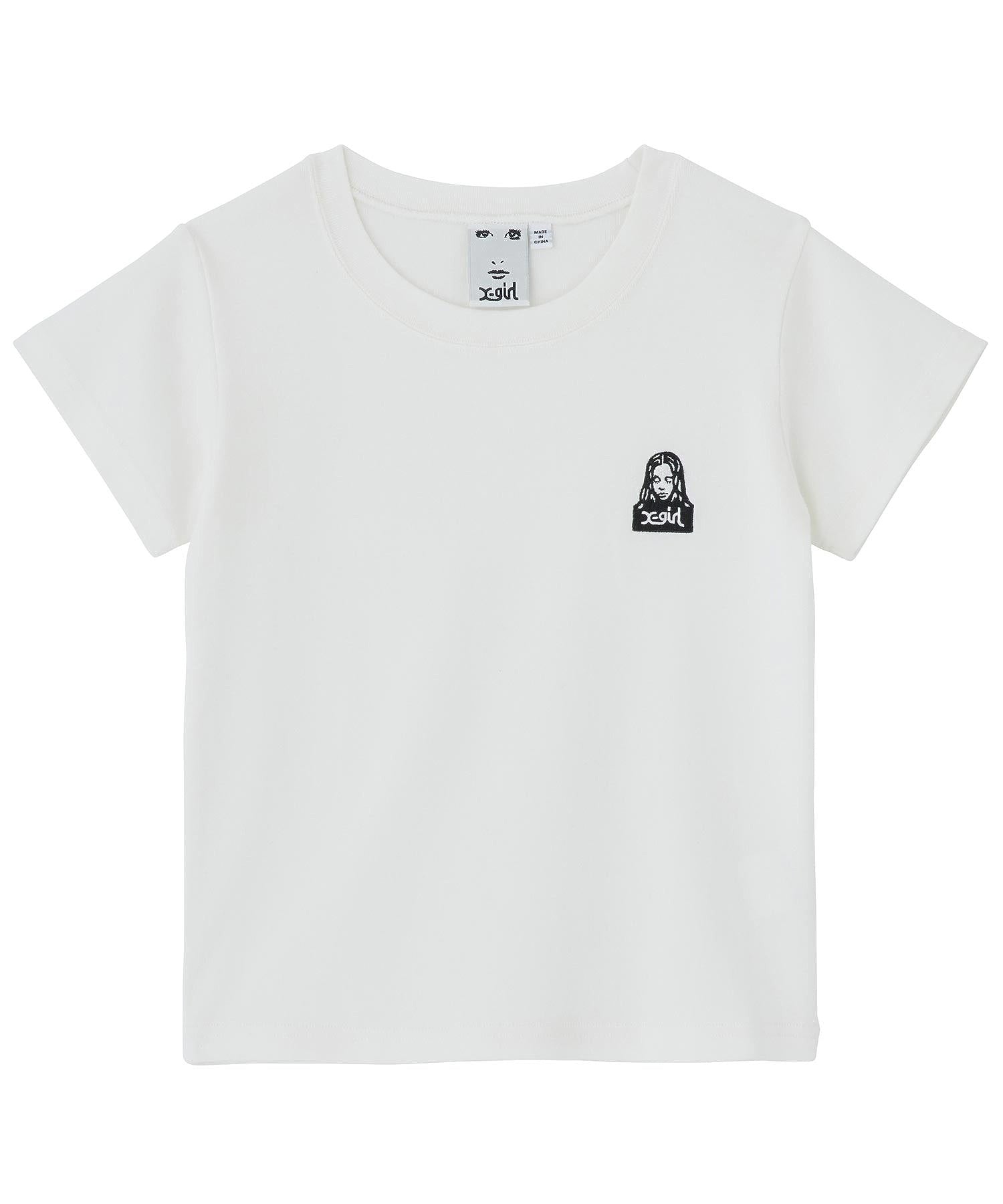 FACE S/S BABY TEE X-girl