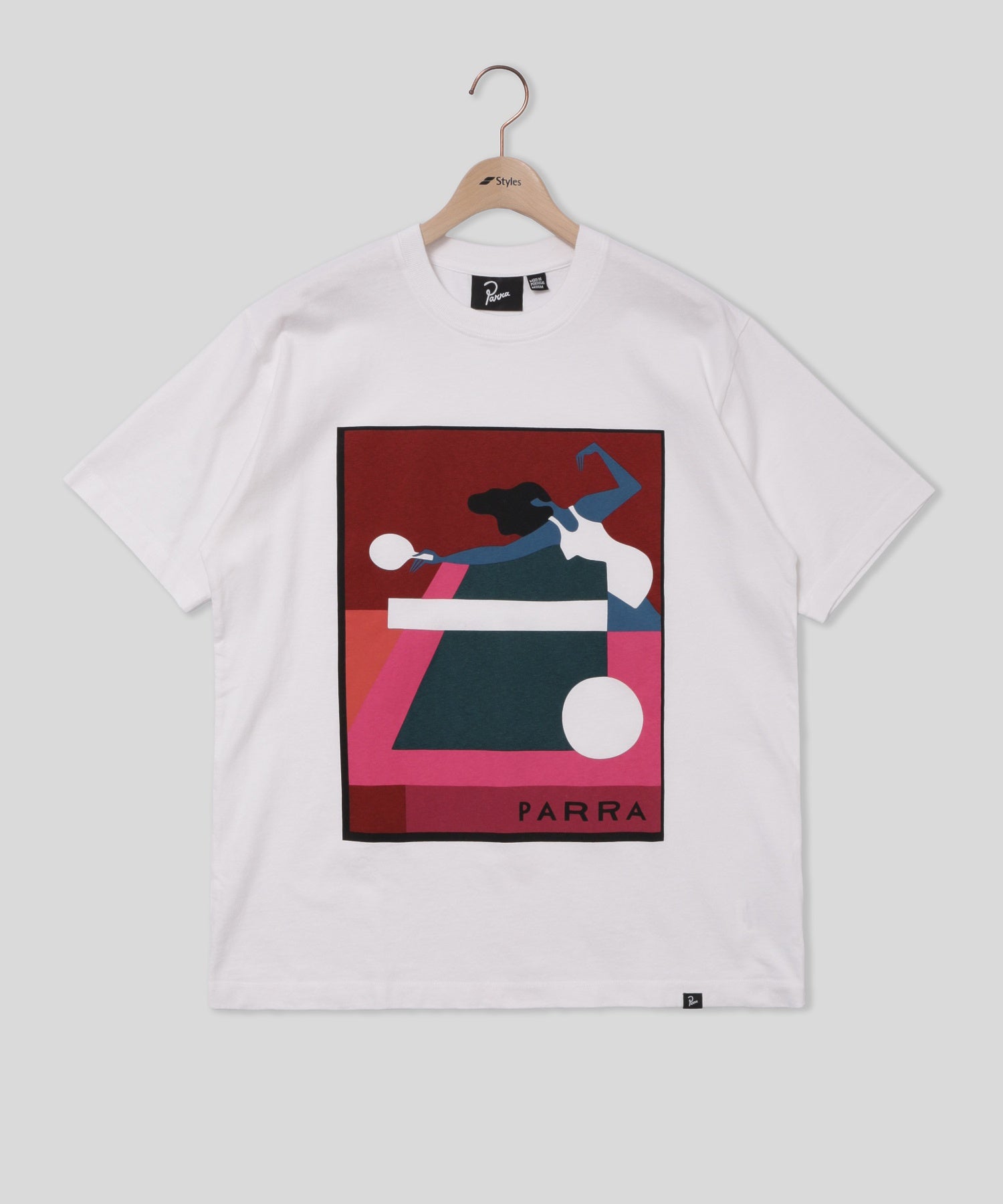 by Parra/バイ パラ/Ping ponged t-shirt 55460