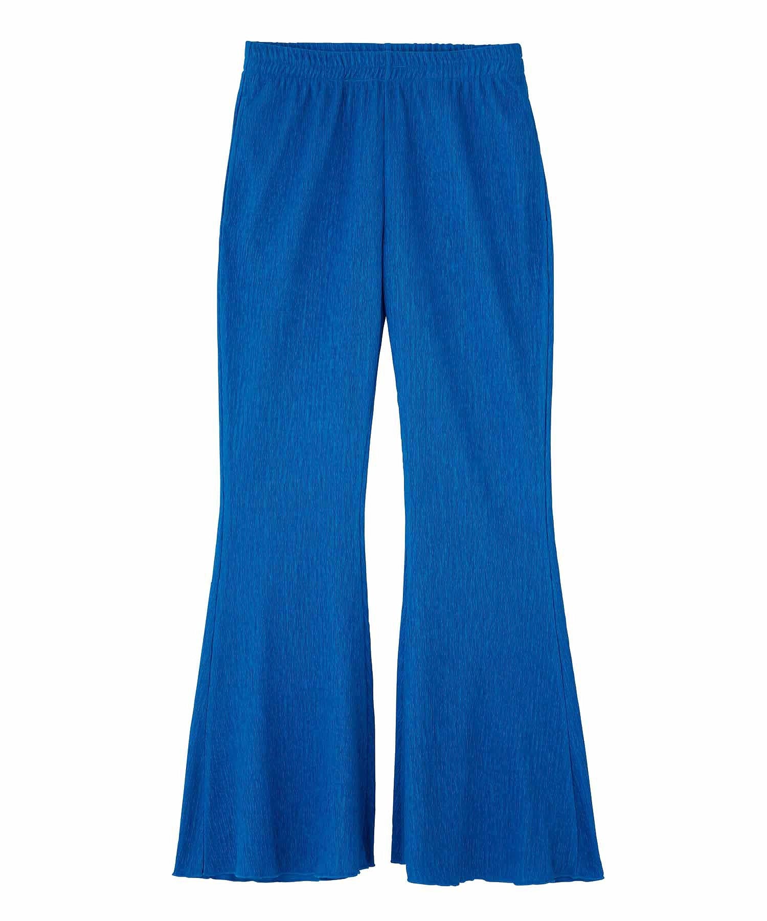 CREPE LETTUCE EDGE FLARE EASY PANTS X-girl