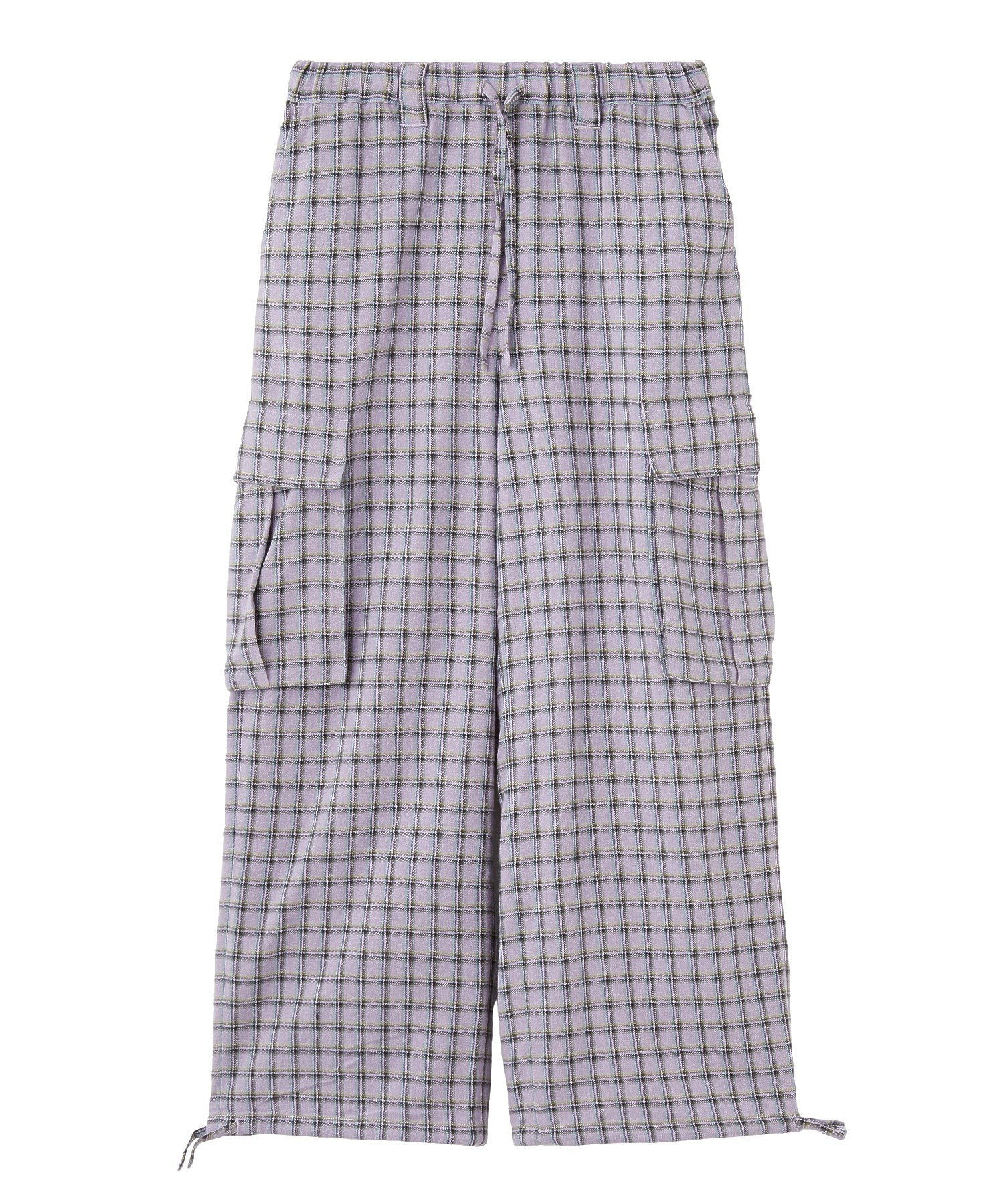 CHECKED CARGO PANTS
