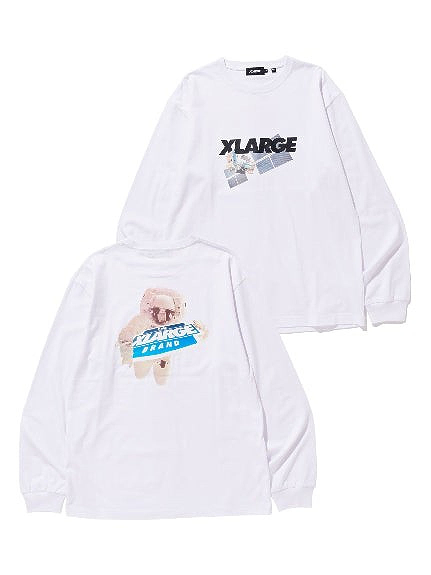 L/S TEE SPACE STANDARD LOGO XLARGE