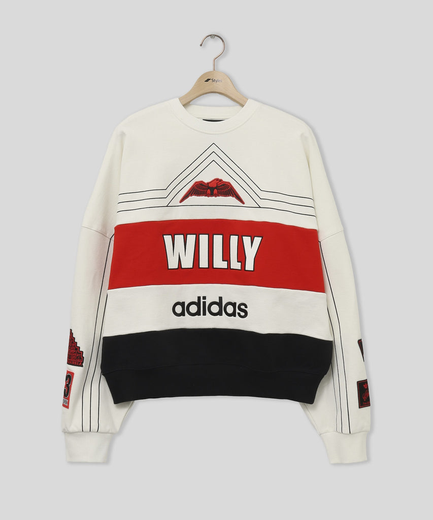  - アディダス正規品カズネームナンバー入りジャージ貴重なドーハモデルアウェイ adidas/アディダス/WILLY CHAVARRIA NY BALL CREW KS6444 – calif