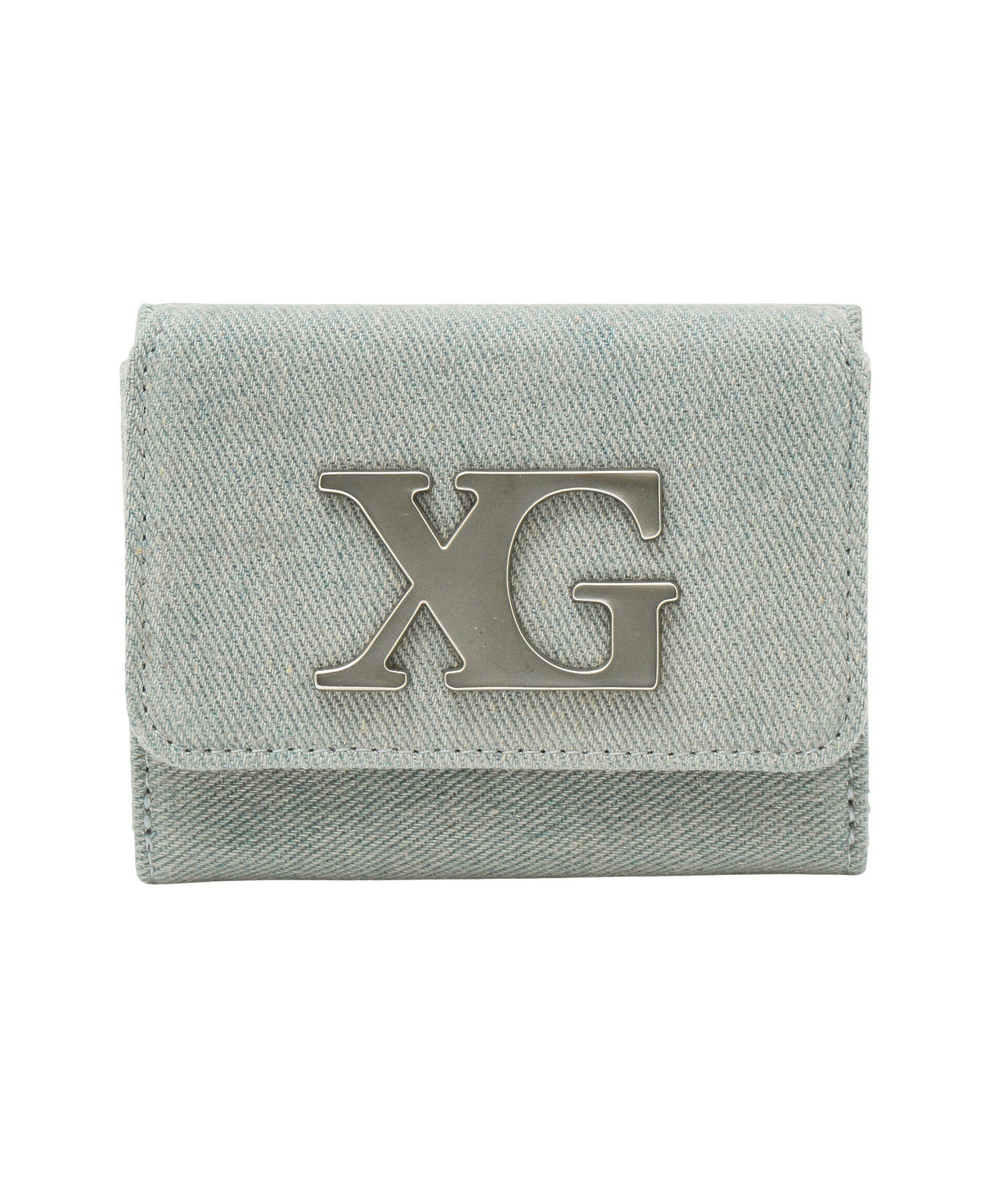XG EMBLEM CLASP MINI WALLET