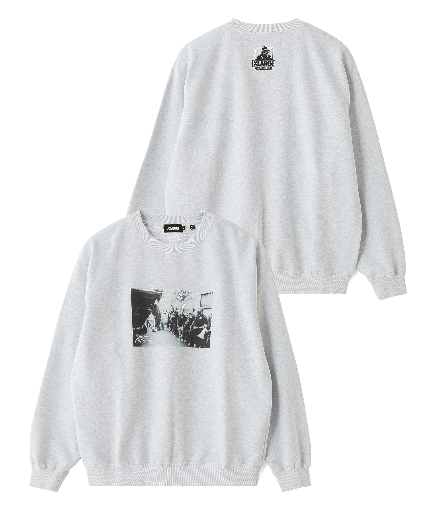 XLARGE×ESTEVAN ORIOL CREWNECK SWEAT