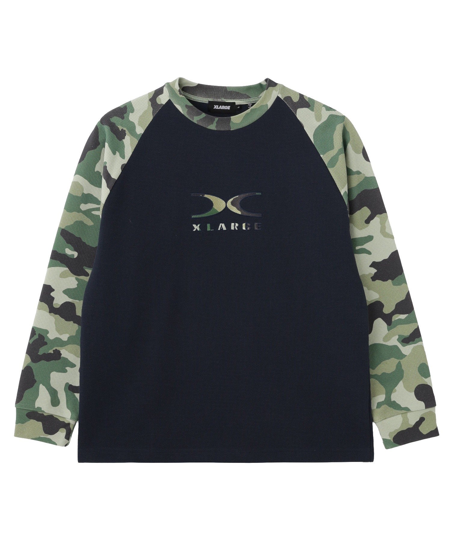 X LOGO RAGLAN L/S TEE