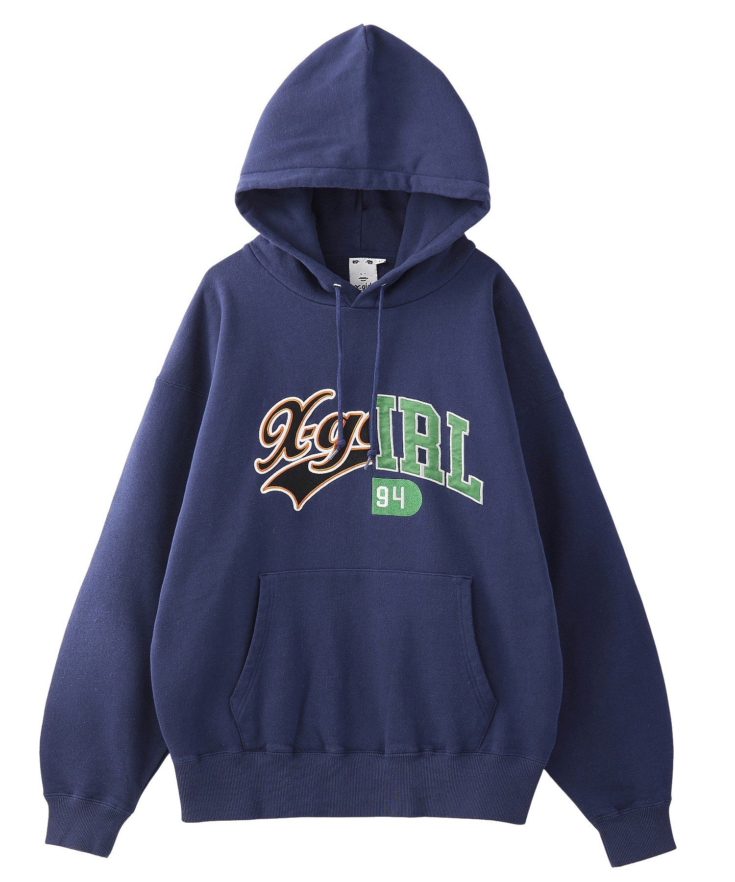 MIX COLLEGE LOGO SWEAT HOODIE