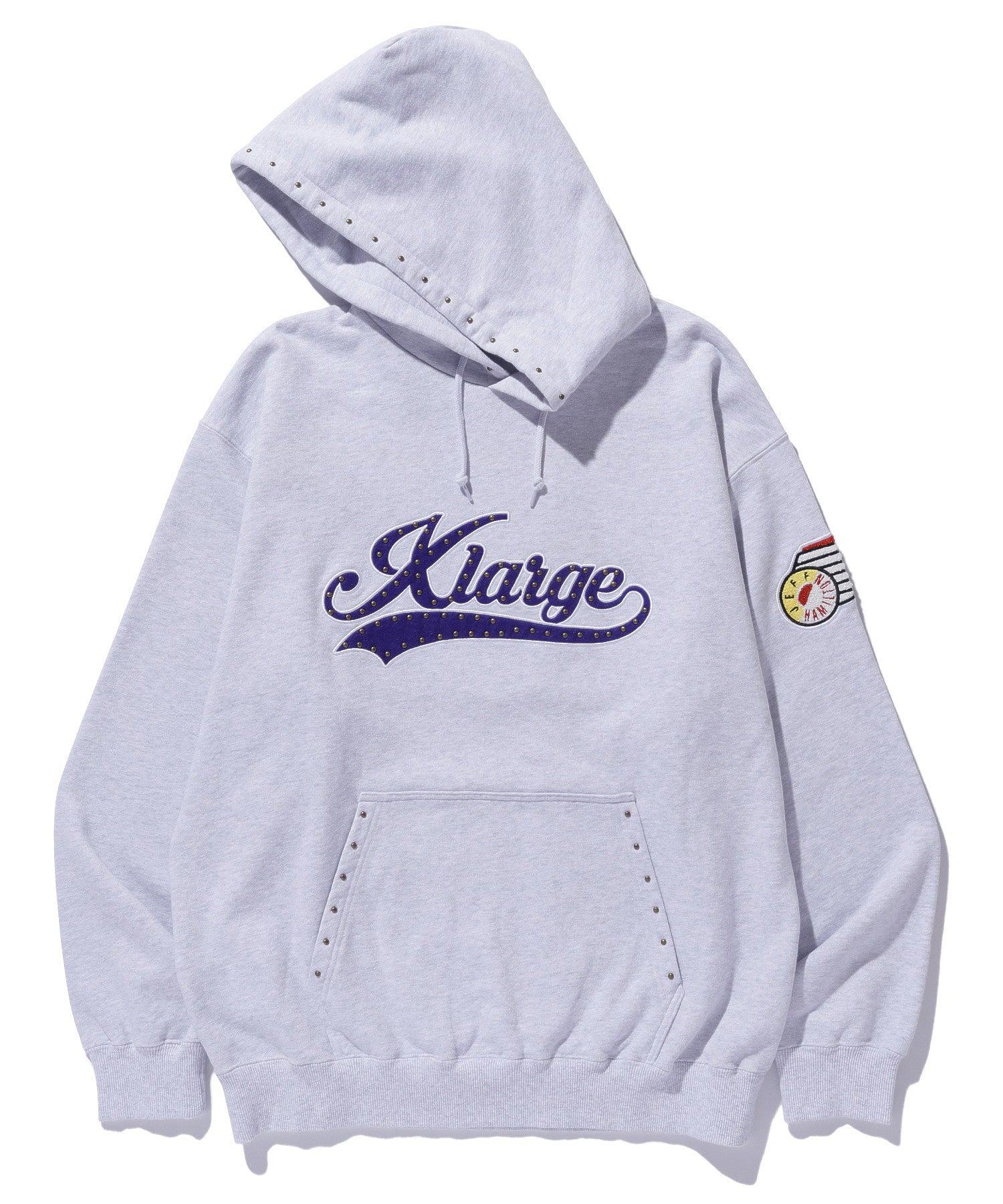 XLARGE×JEFF HAMILTON HOODED SWEATSHIRT