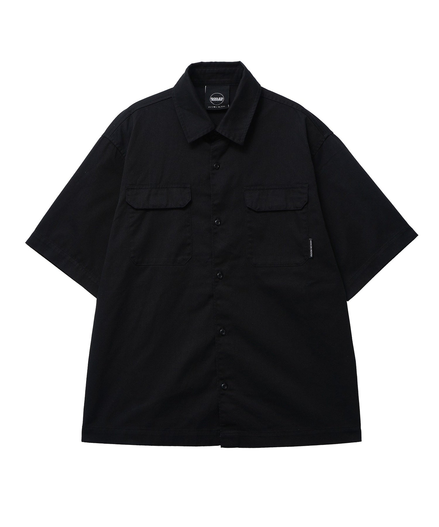 BOILER ROOM/ボイラールーム/APPLIQUE POPLIN L/S SHIRTSS25SH01