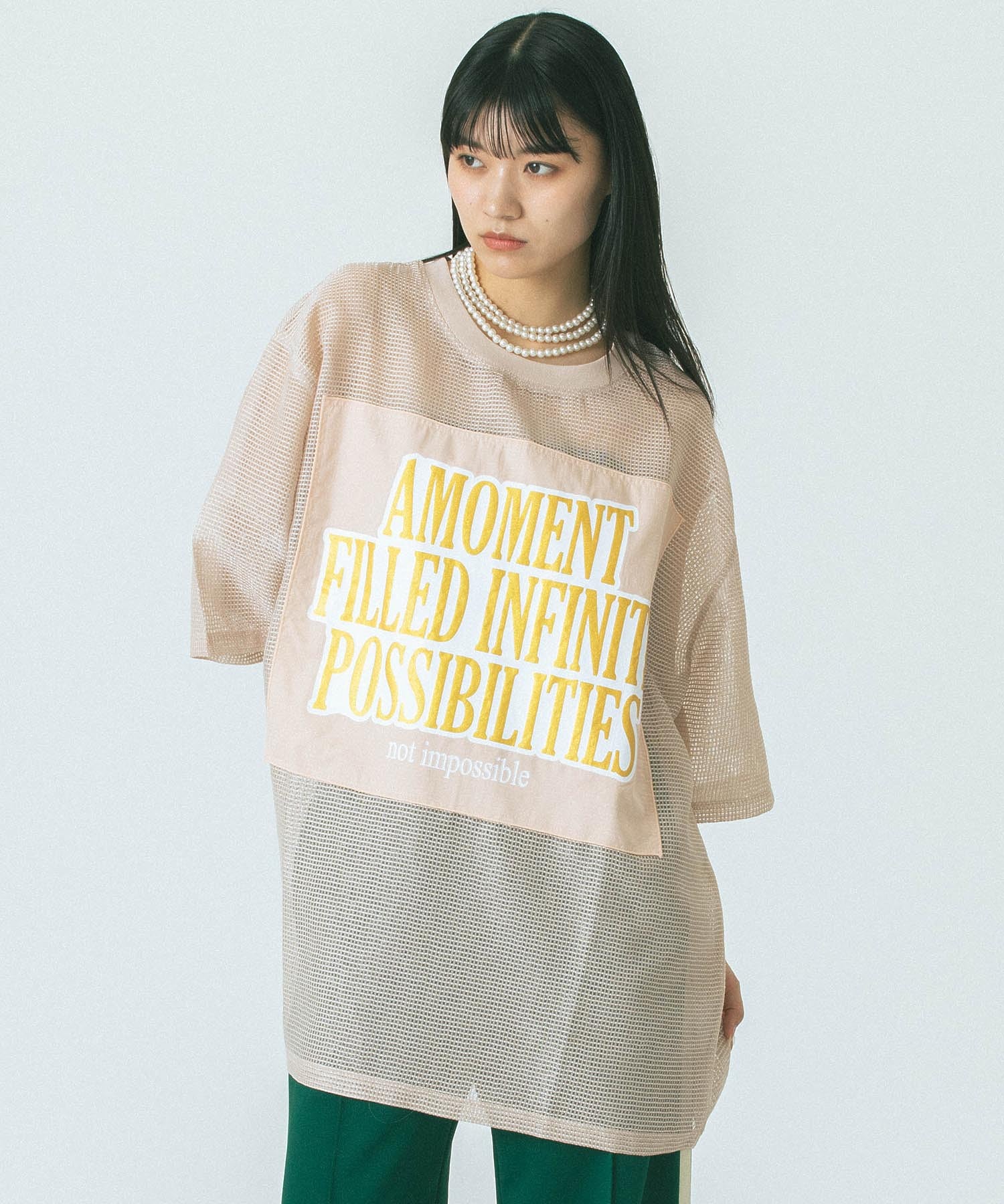 model:167cm 着用サイズ:ONE SIZE