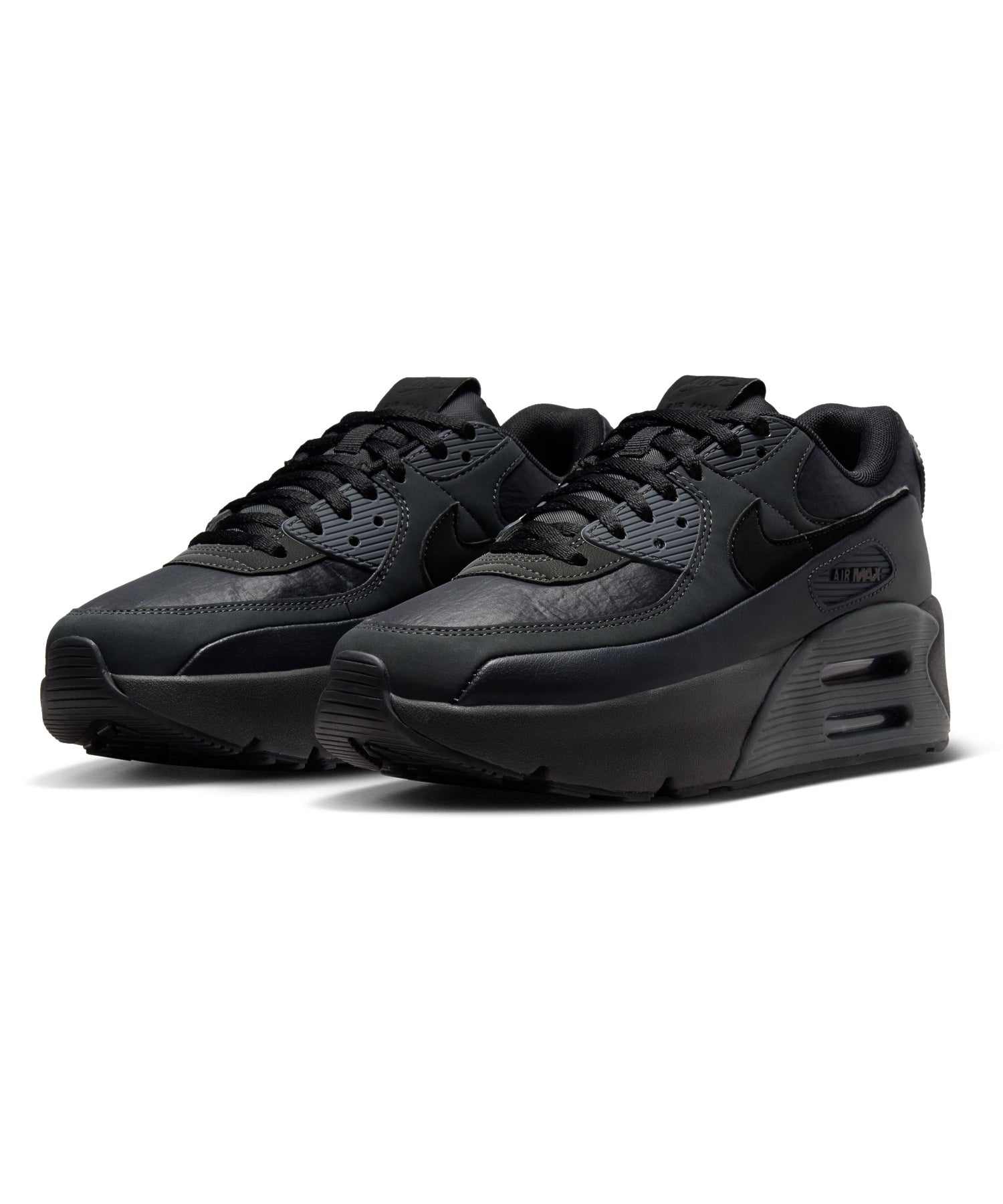 X girl Nike HF9415 001 Air Max 90 LV8 Black 24.0cm