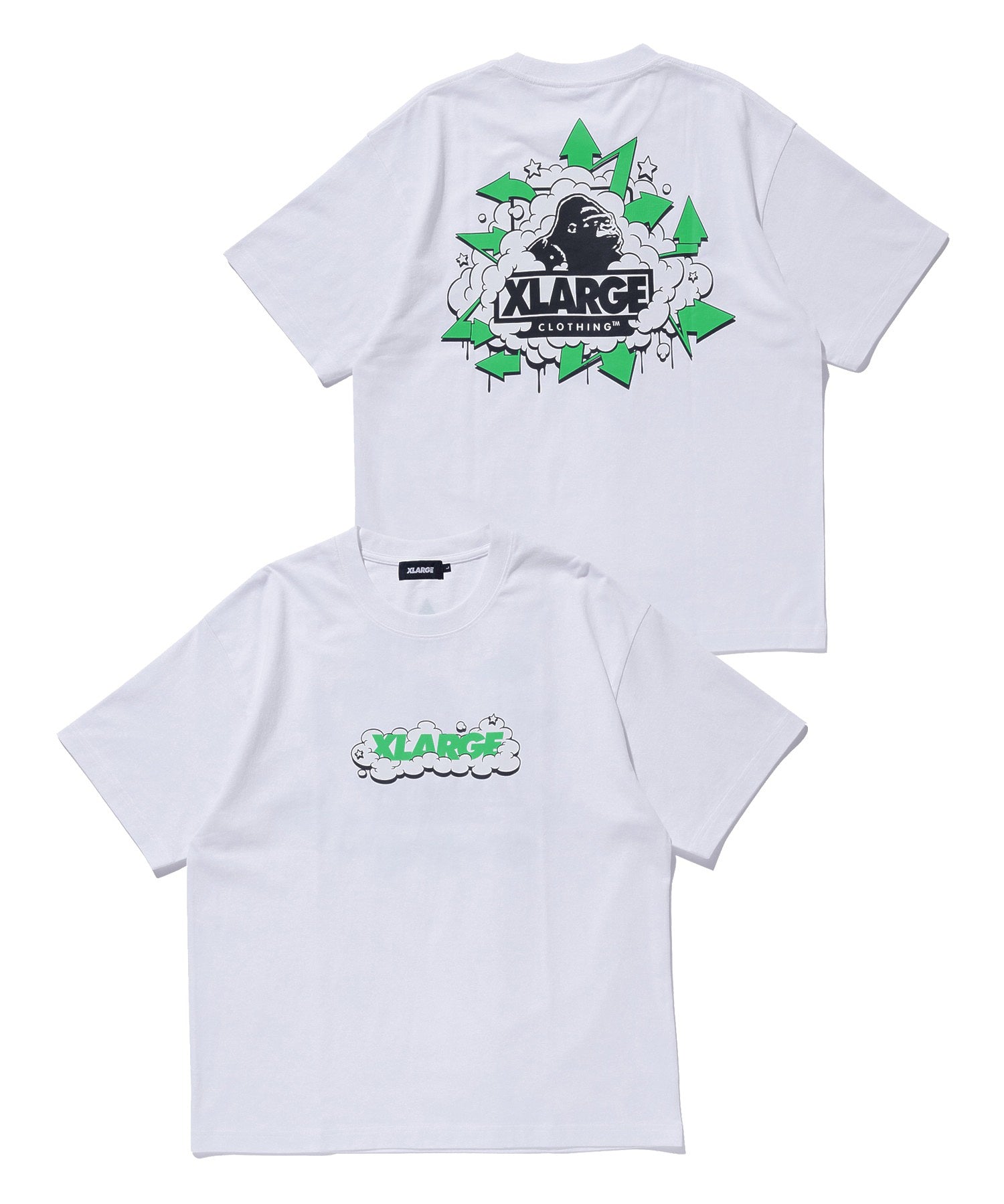 XLARGE×LIXTICK BUBBLE OG S/S TEE