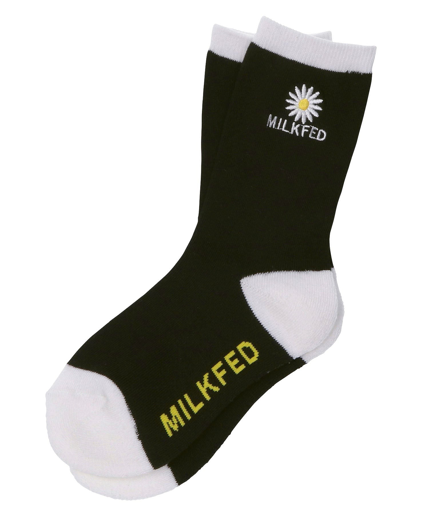 FLOWER EMBROIDERY SOCKS MILKFED.