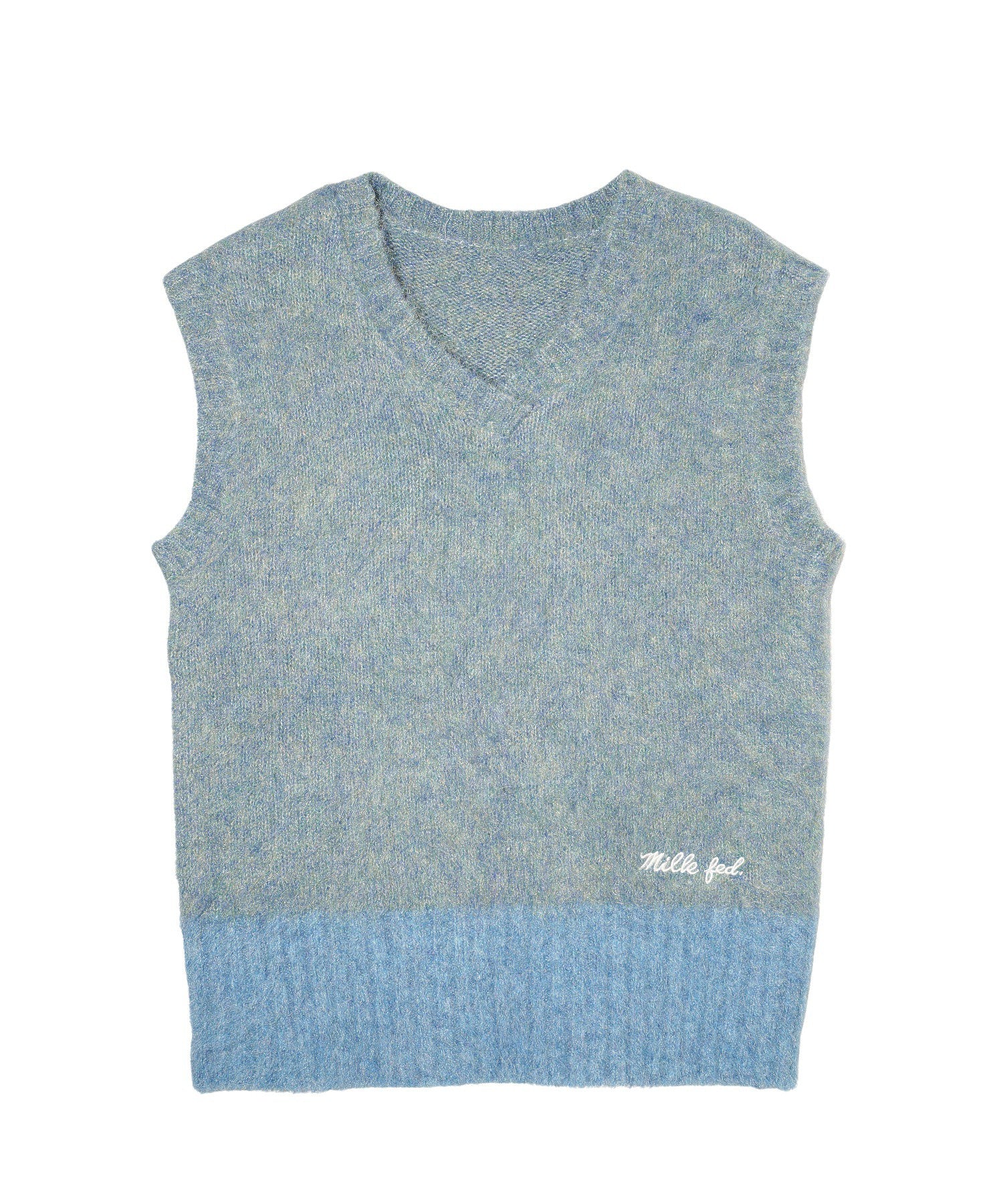 SHAGGY KNIT VEST