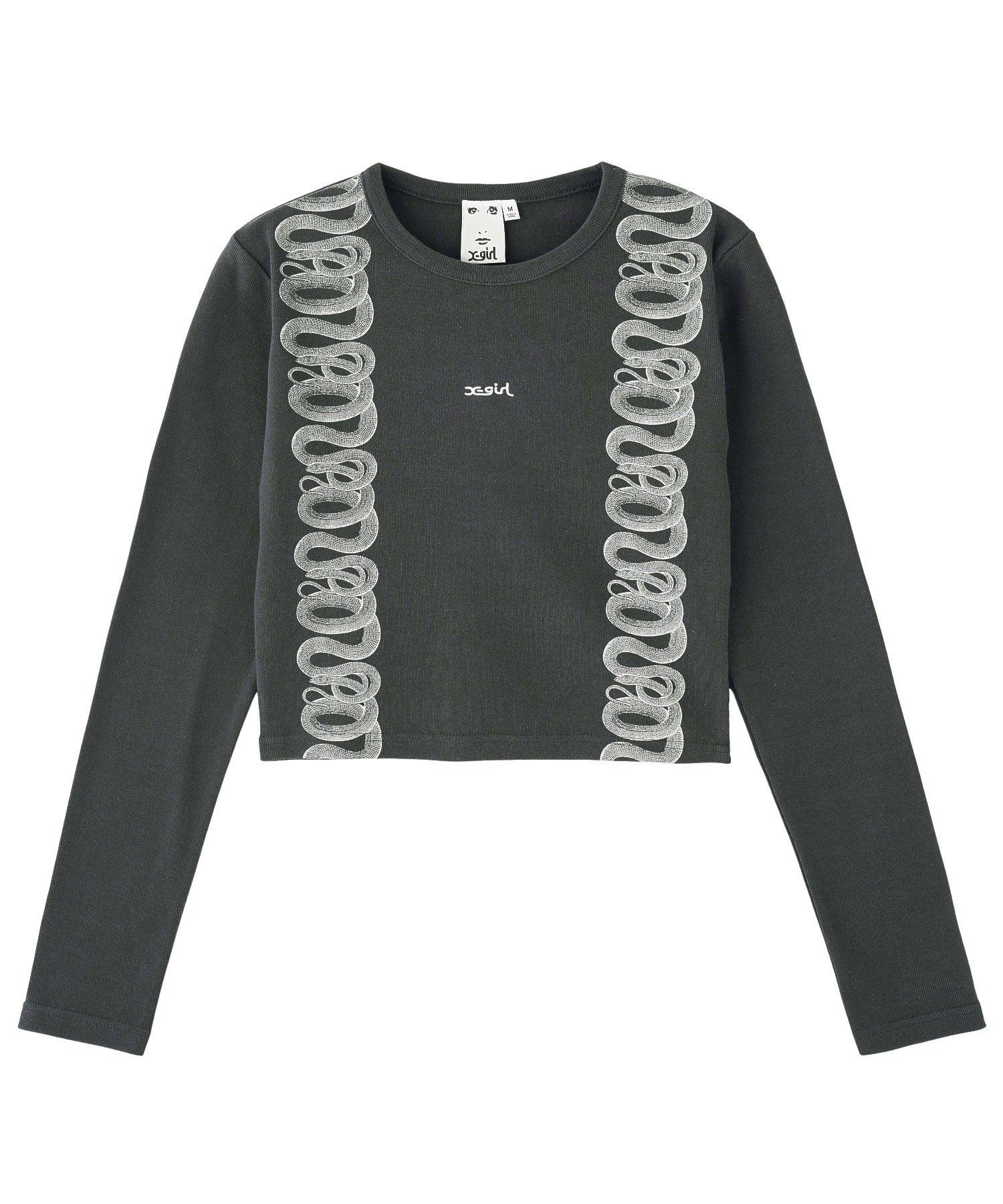 X-girl x HYSTERIC GLAMOUR L/S COMPACT TOP